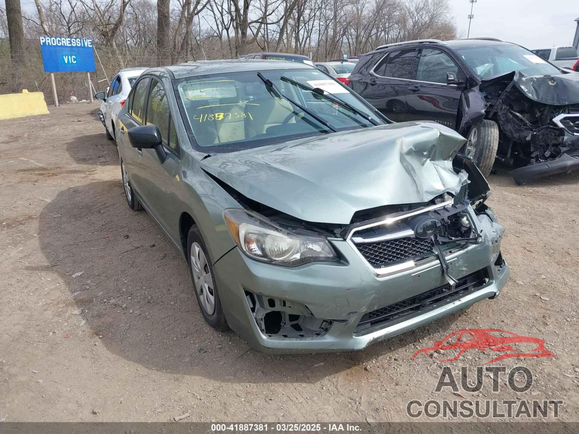 SUBARU IMPREZA 2015 - JF1GJAA64FH020787