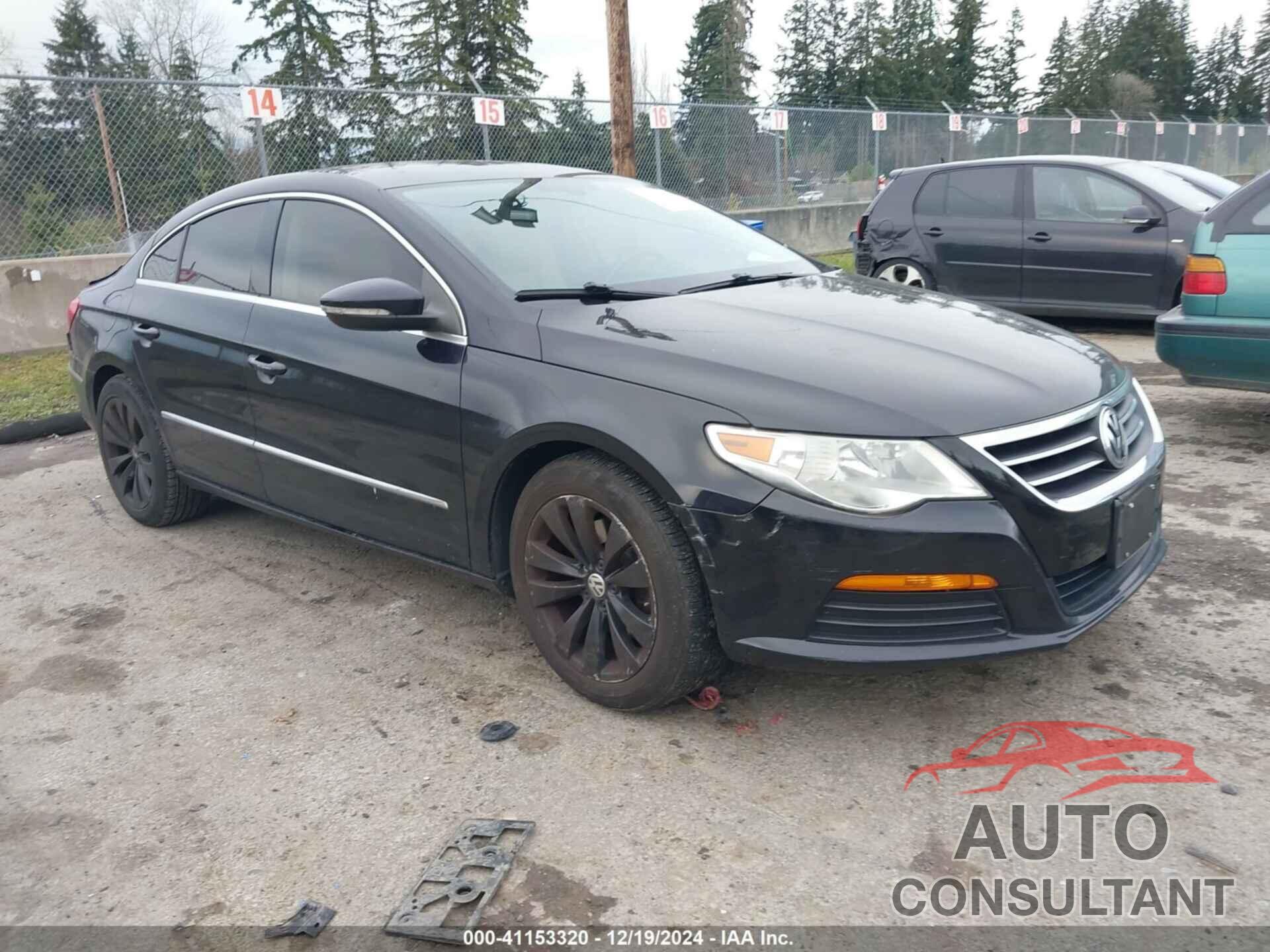 VOLKSWAGEN CC 2011 - WVWMP7AN5BE707651