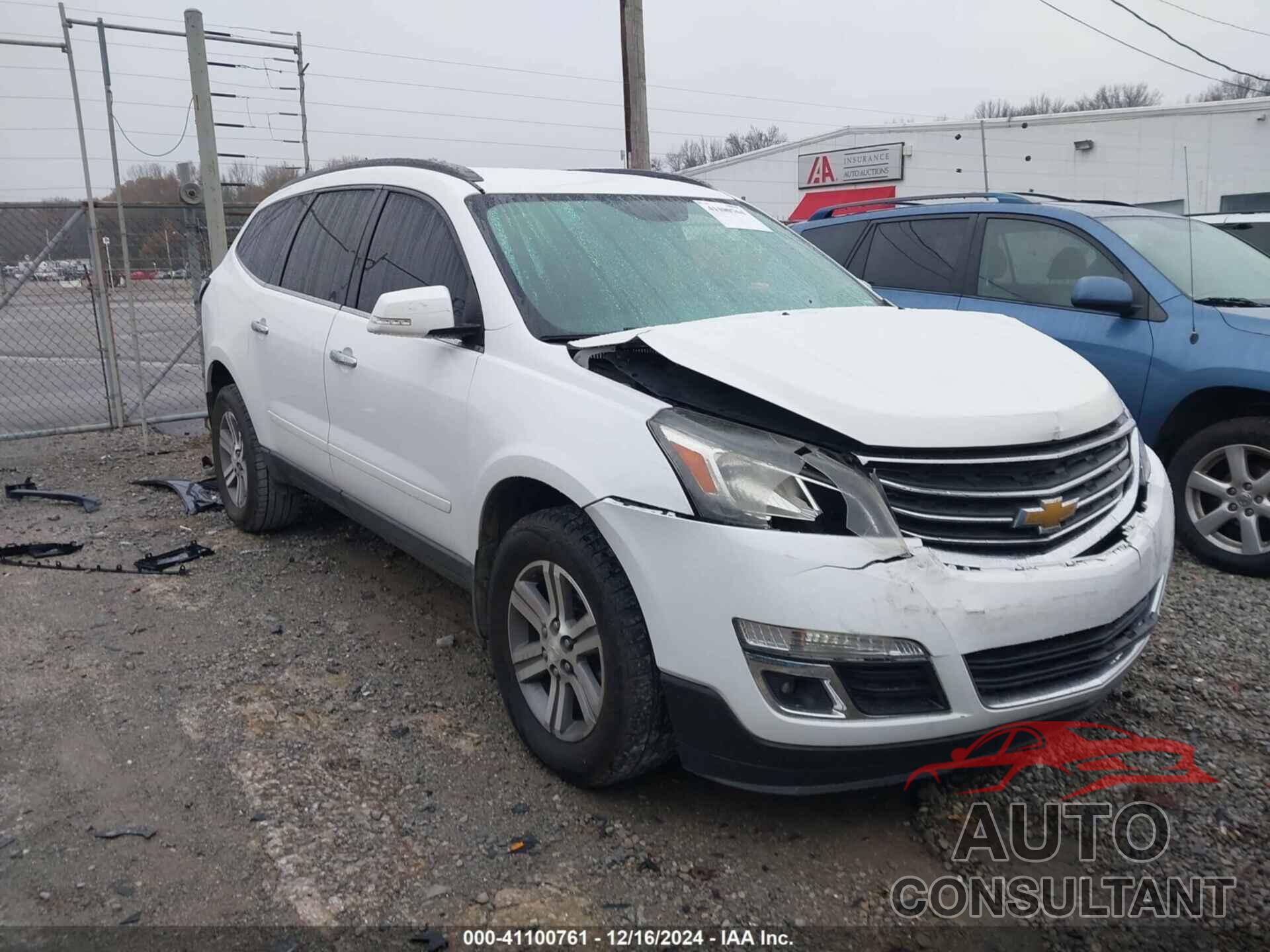 CHEVROLET TRAVERSE 2016 - 1GNKRHKD9GJ126026