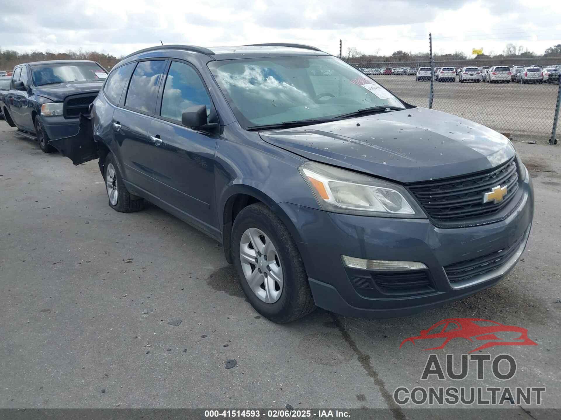 CHEVROLET TRAVERSE 2014 - 1GNKRFED8EJ209234