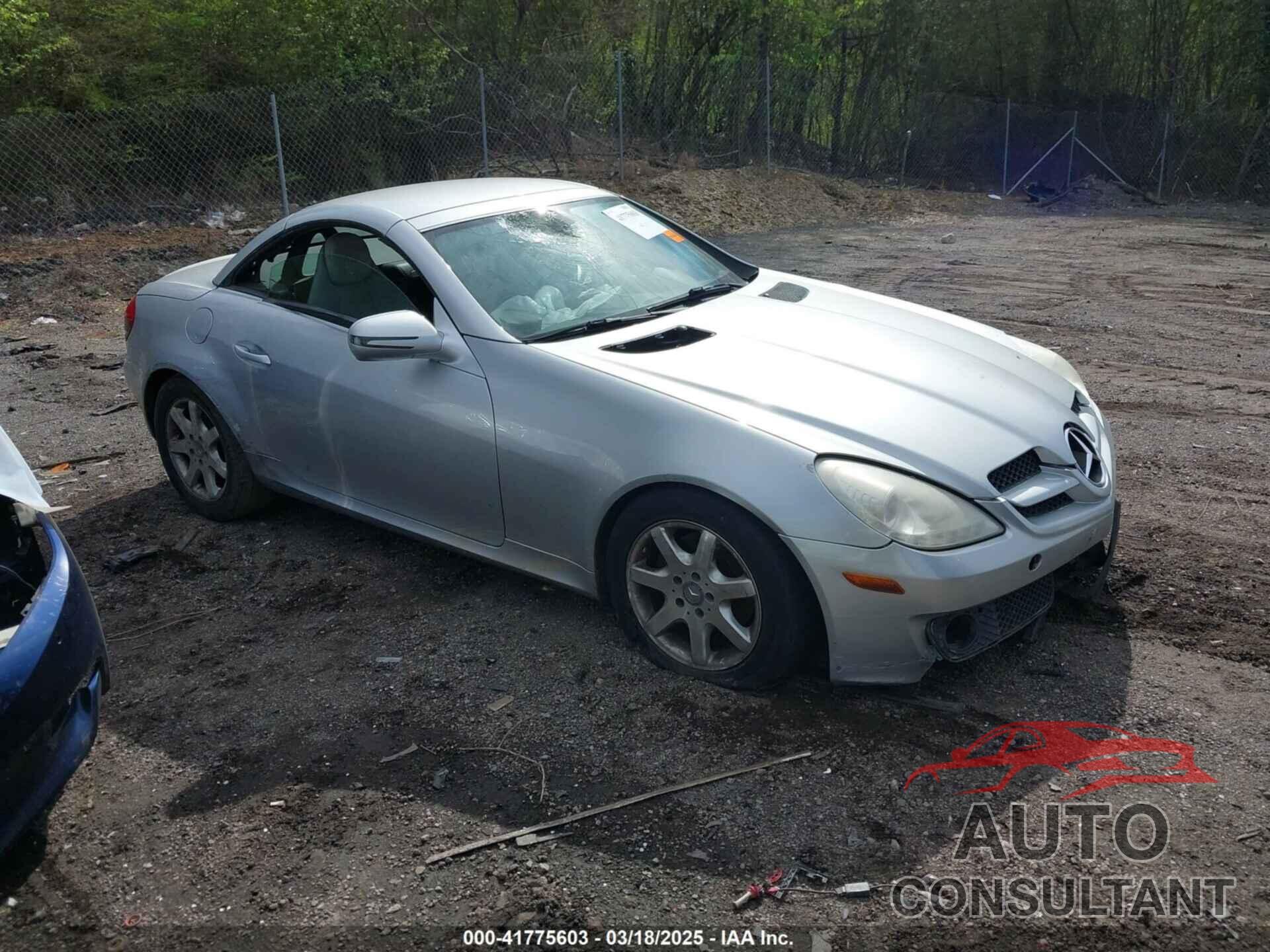 MERCEDES-BENZ SLK 300 2009 - WDBWK54F69F190007