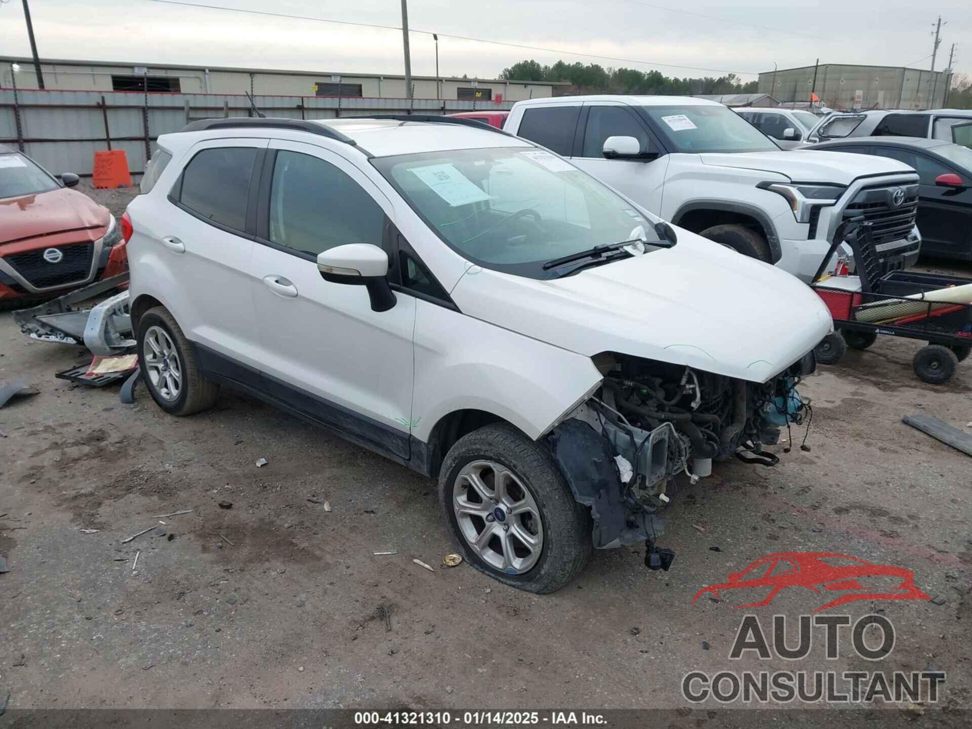 FORD ECOSPORT 2019 - MAJ6S3GL6KC277040