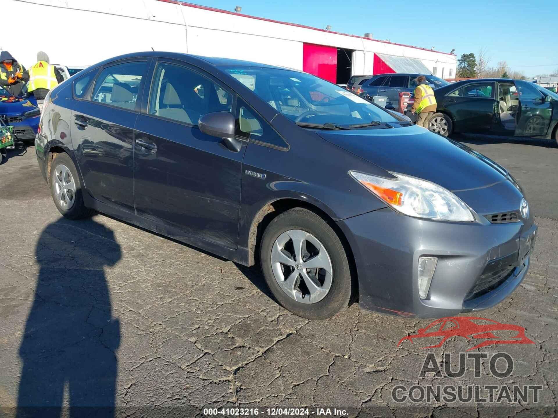 TOYOTA PRIUS 2013 - JTDKN3DU2D5619989