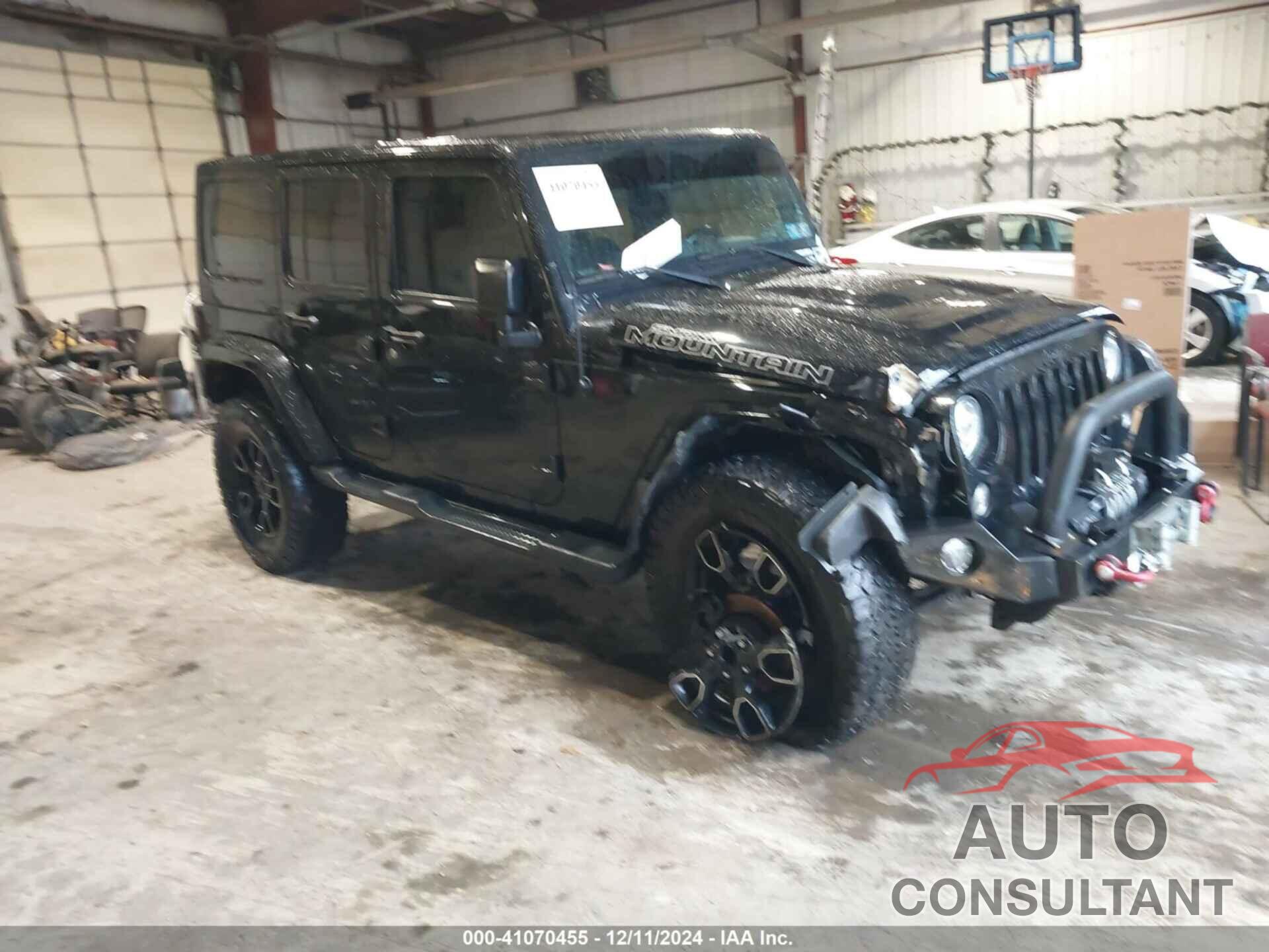 JEEP WRANGLER UNLIMITED 2017 - 1C4BJWEGXHL687609