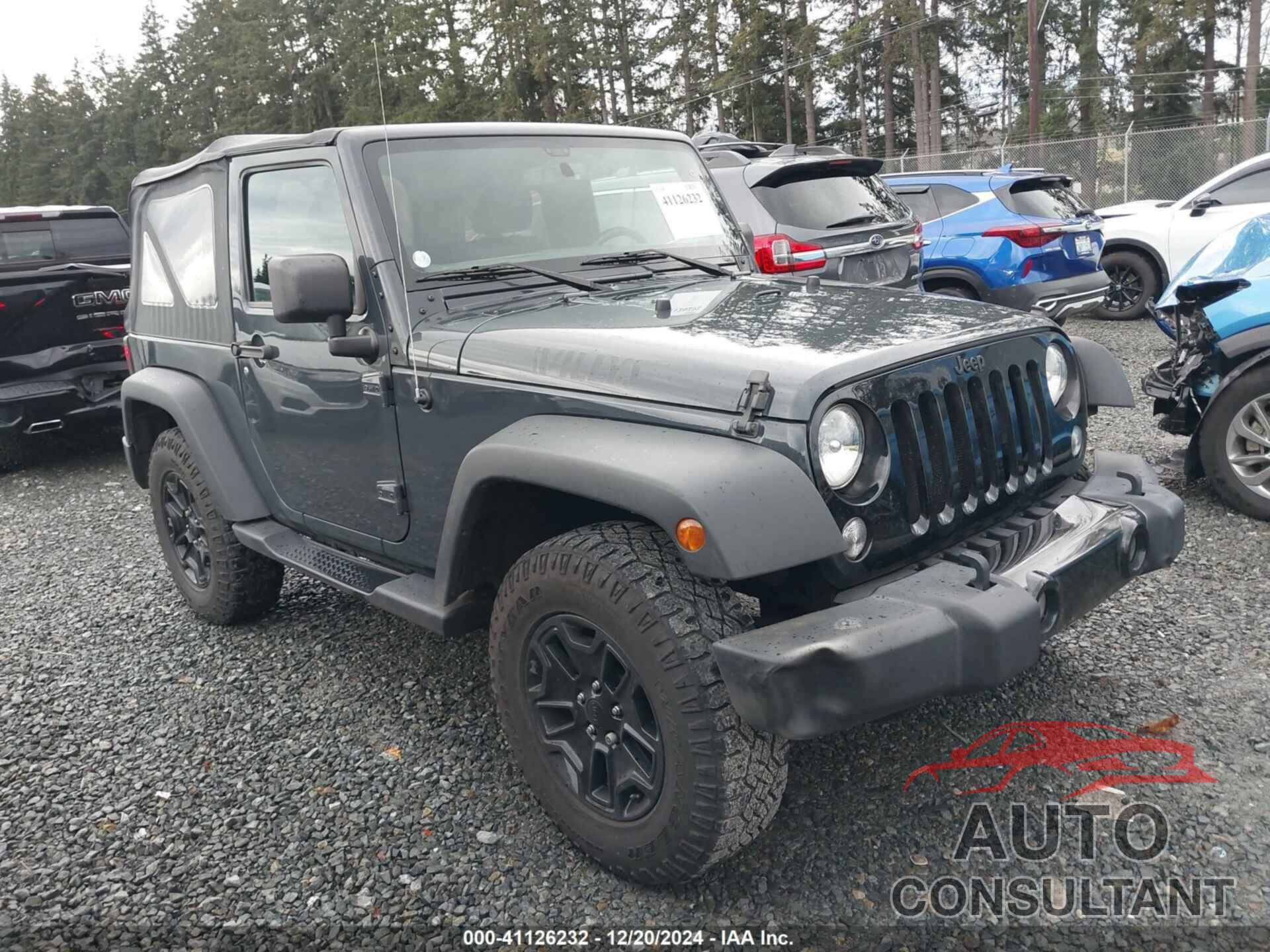 JEEP WRANGLER 2017 - 1C4AJWAGXHL721419