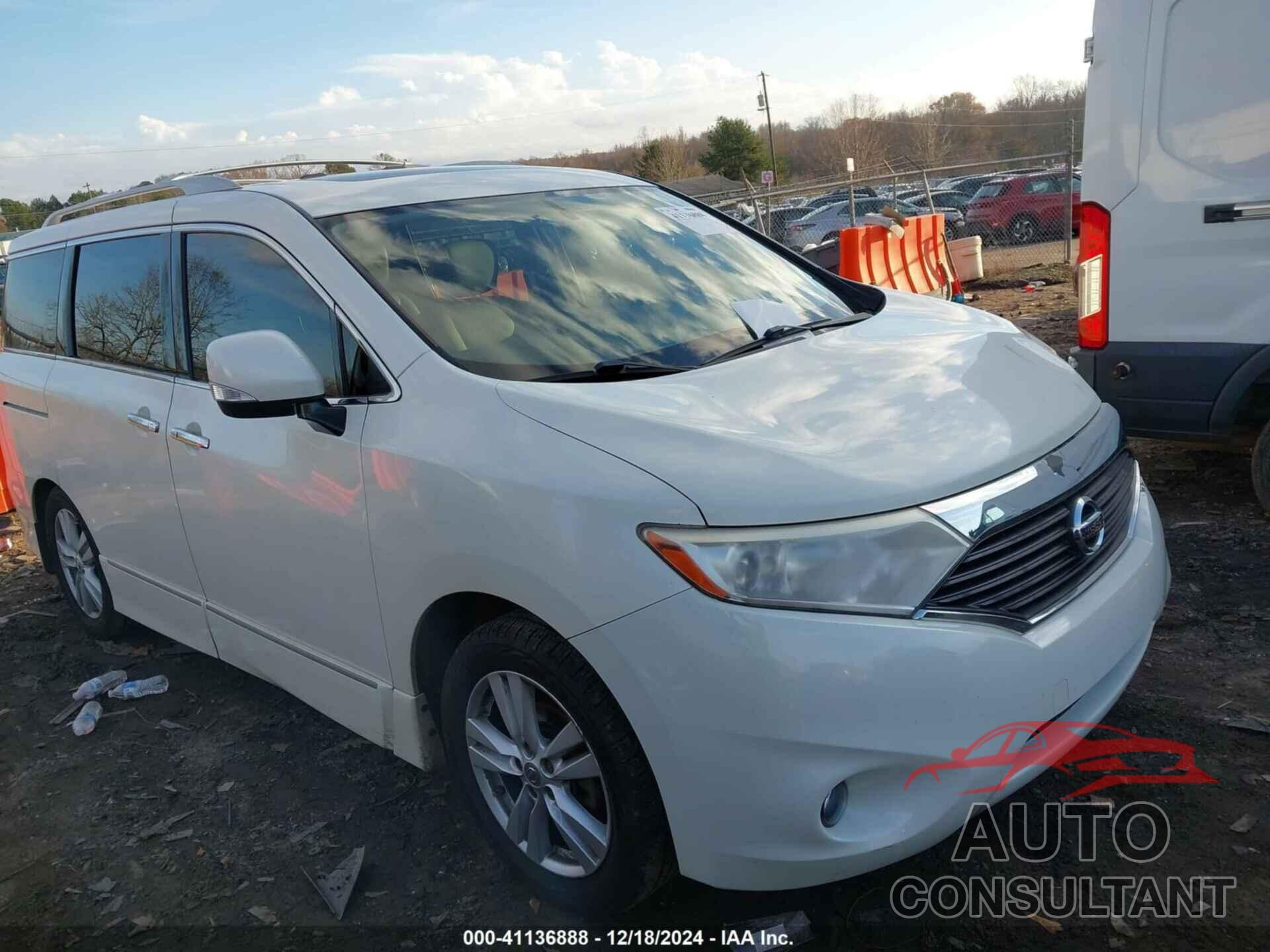 NISSAN QUEST 2015 - JN8AE2KP6F9128067