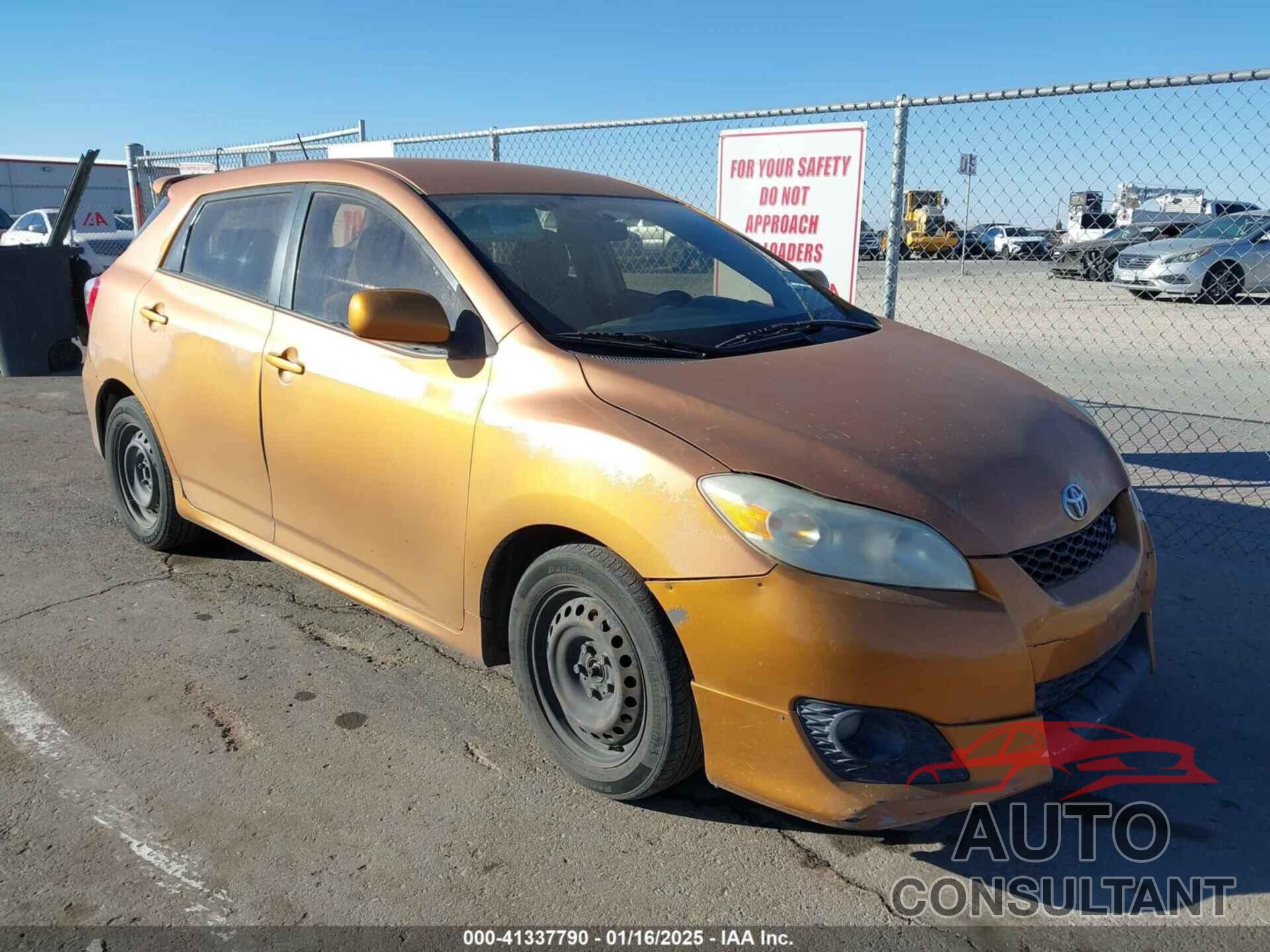 TOYOTA MATRIX 2010 - 2T1KE4EE0AC040897