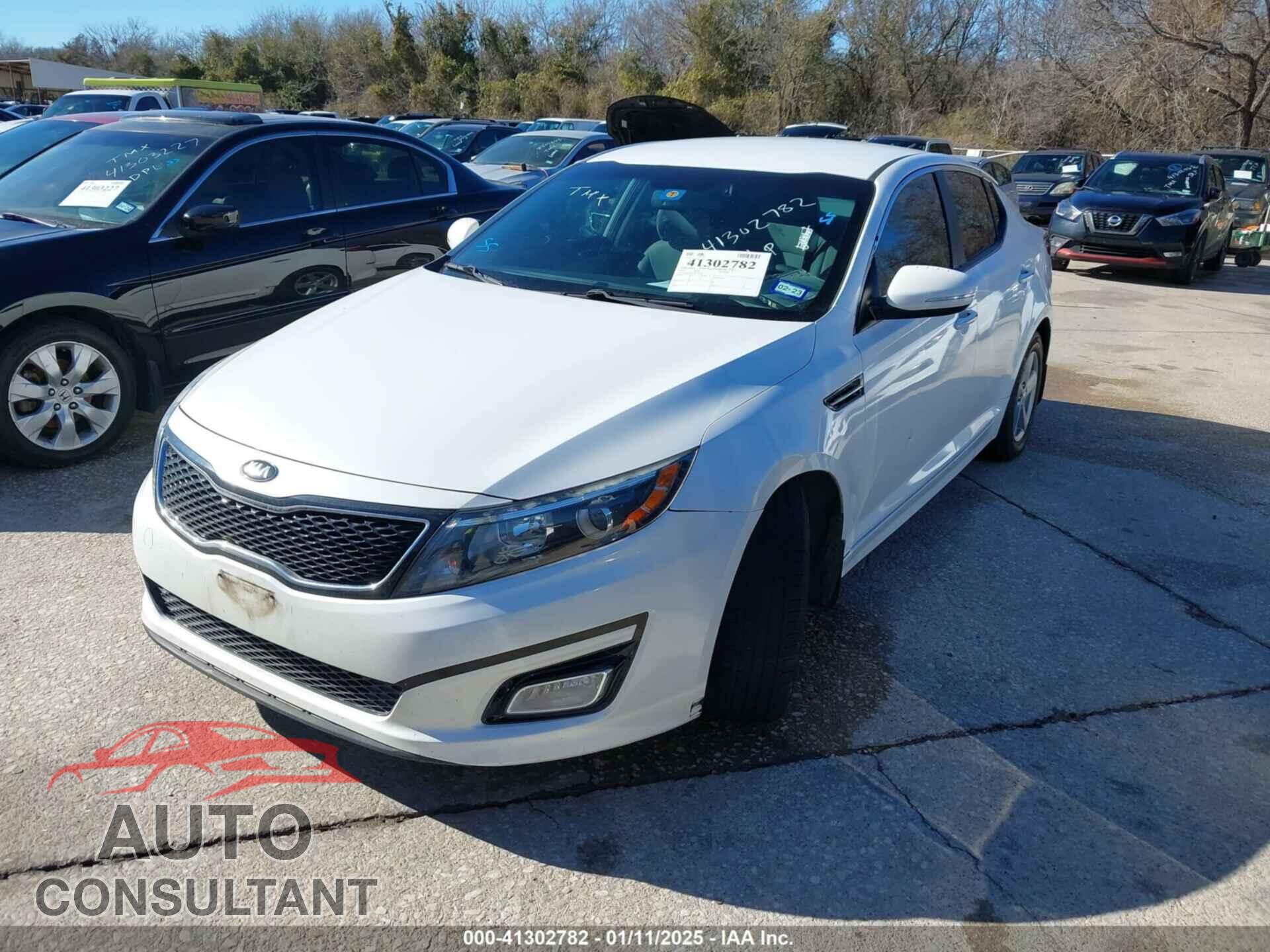 KIA OPTIMA 2015 - KNAGM4A70F5526756