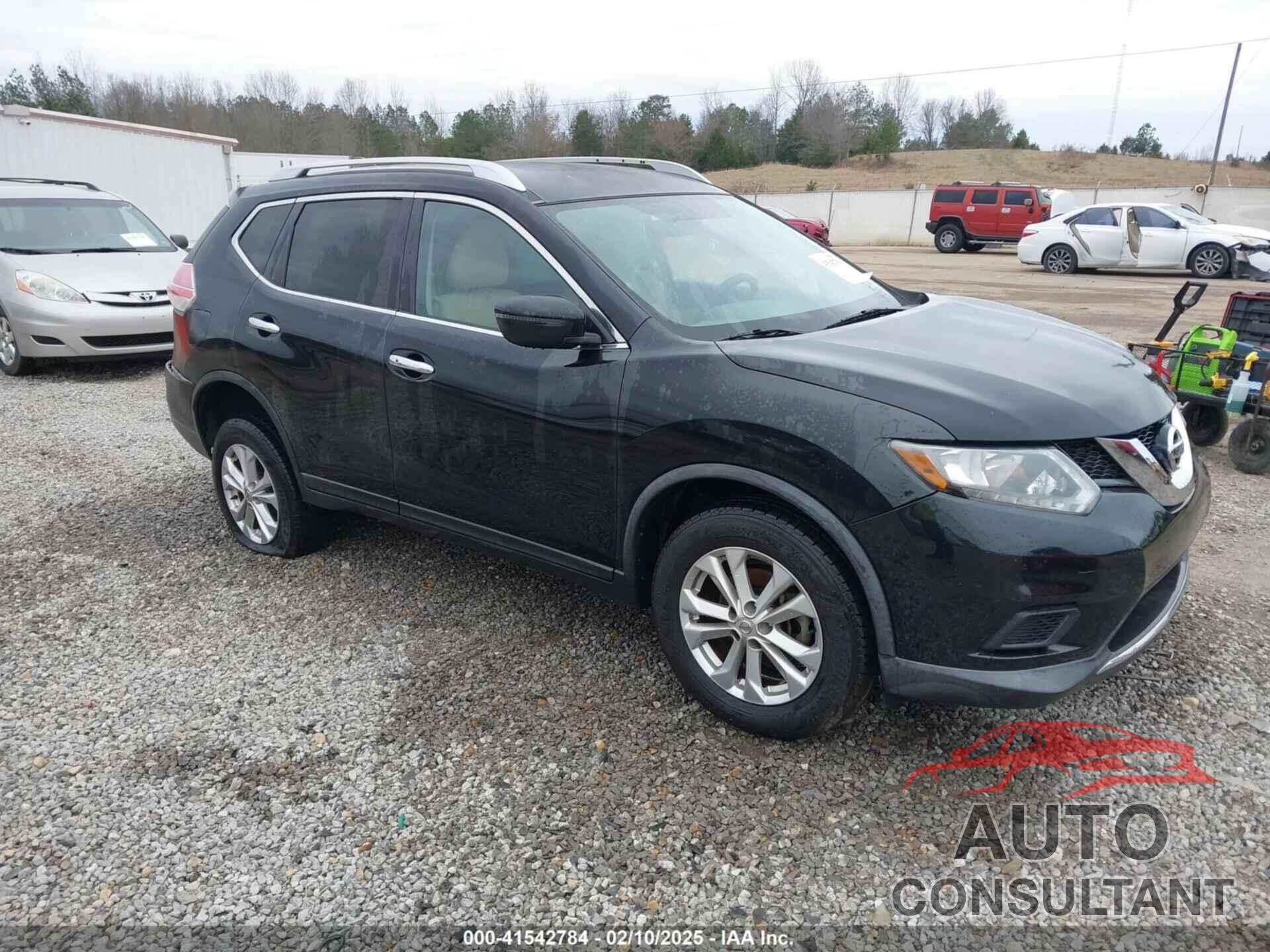 NISSAN ROGUE 2016 - KNMAT2MT8GP697379
