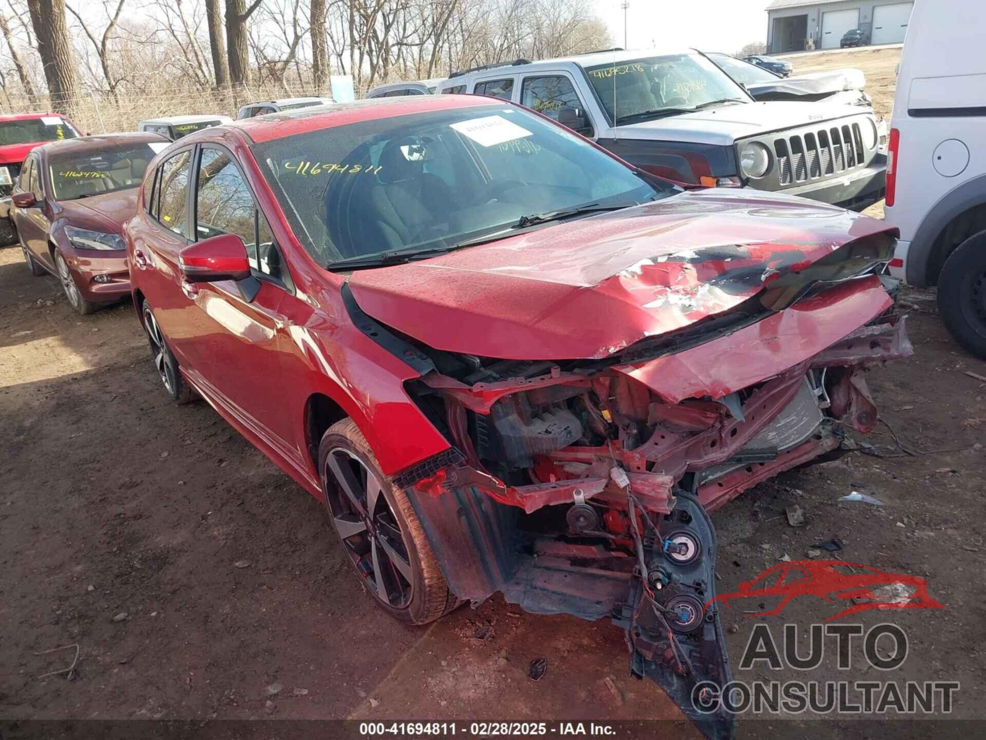 SUBARU IMPREZA 2019 - 4S3GTAM6XK3708591