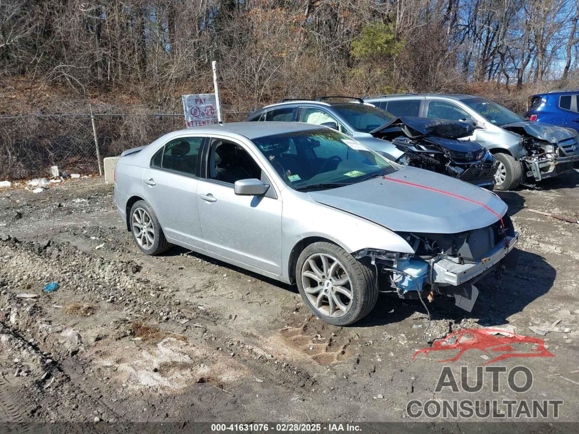 FORD FUSION 2012 - 3FAHP0JA5CR234179