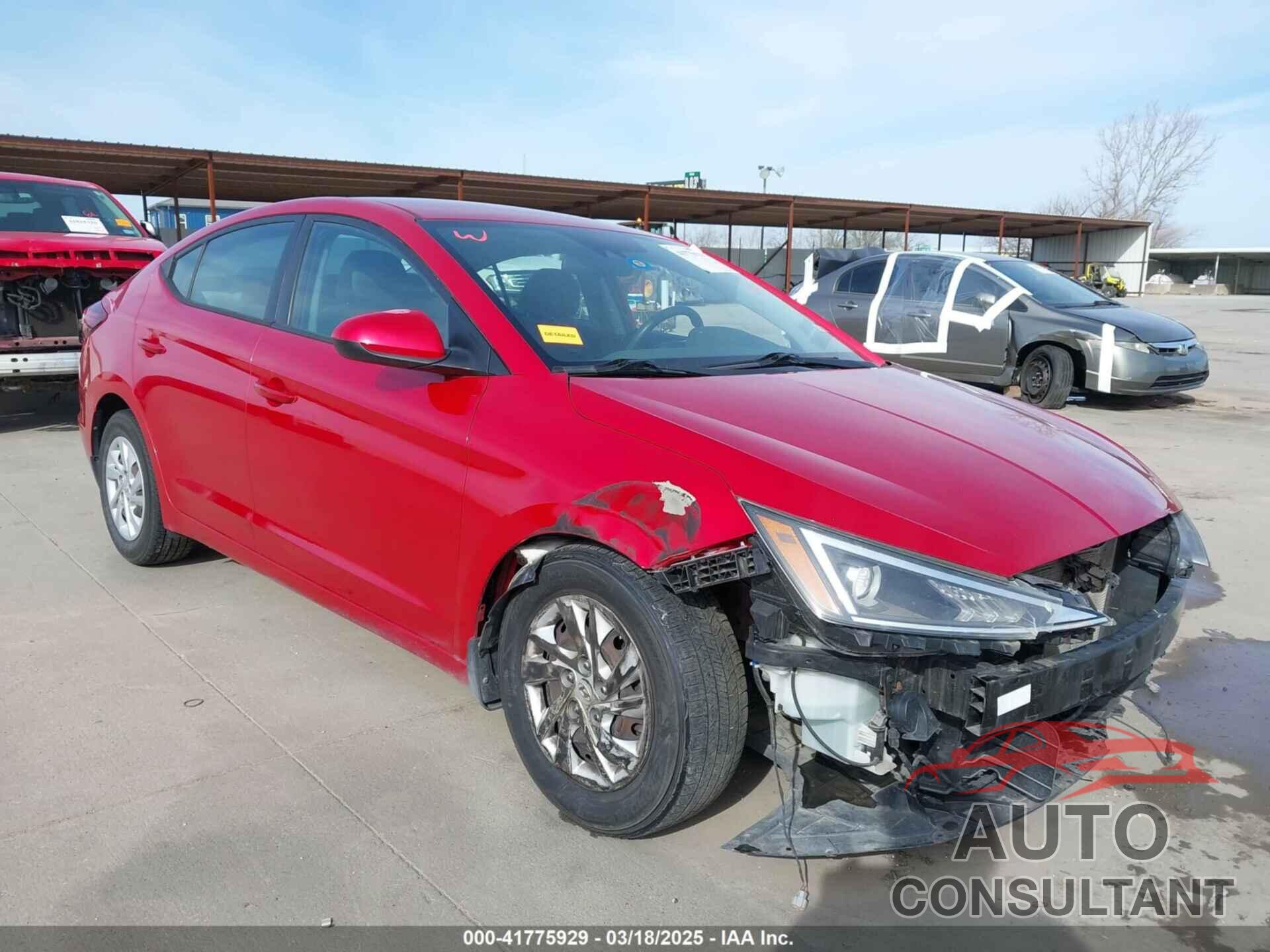 HYUNDAI ELANTRA 2020 - 5NPD74LF9LH550695