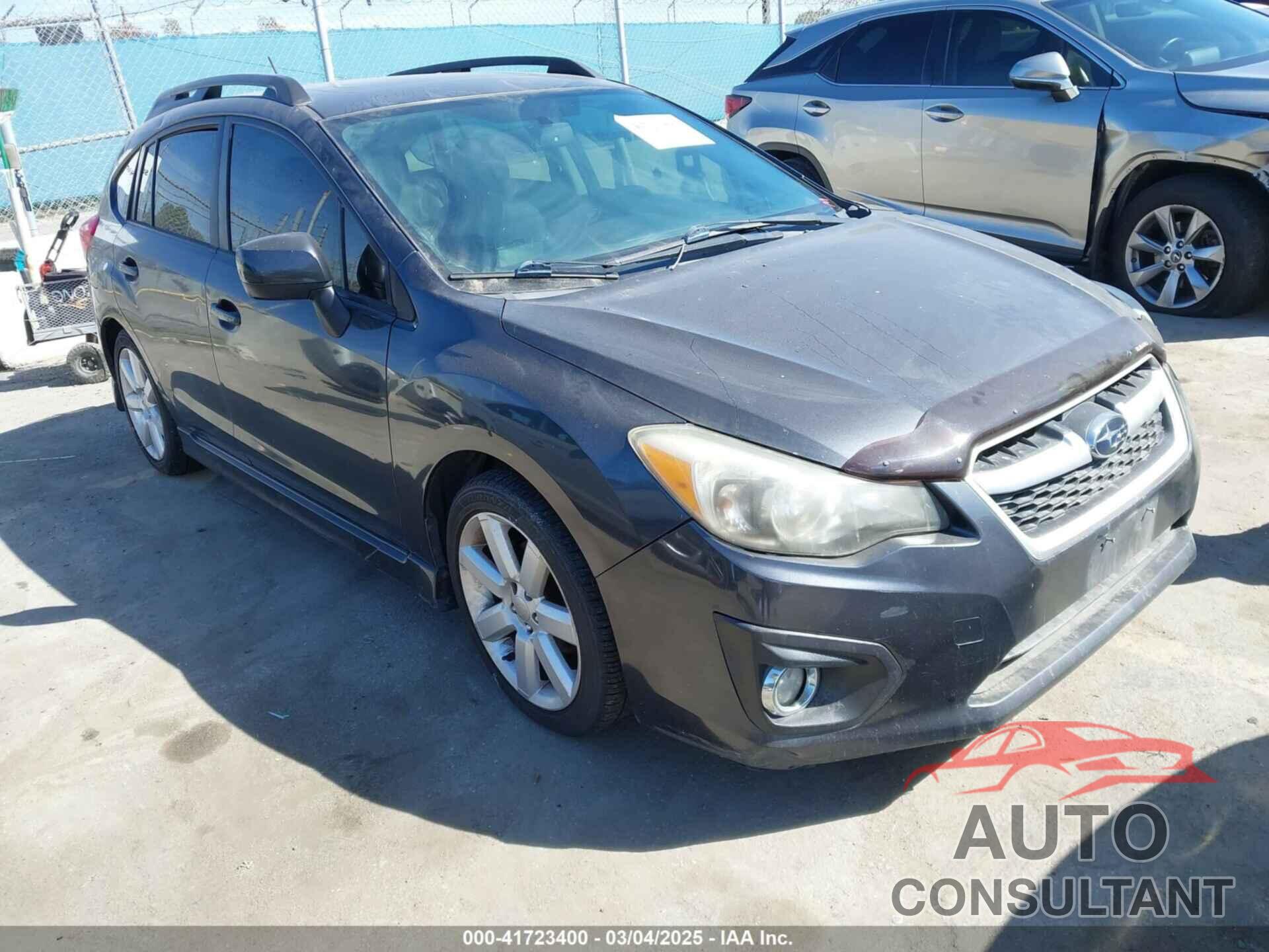 SUBARU IMPREZA 2012 - JF1GPAS69CH214210