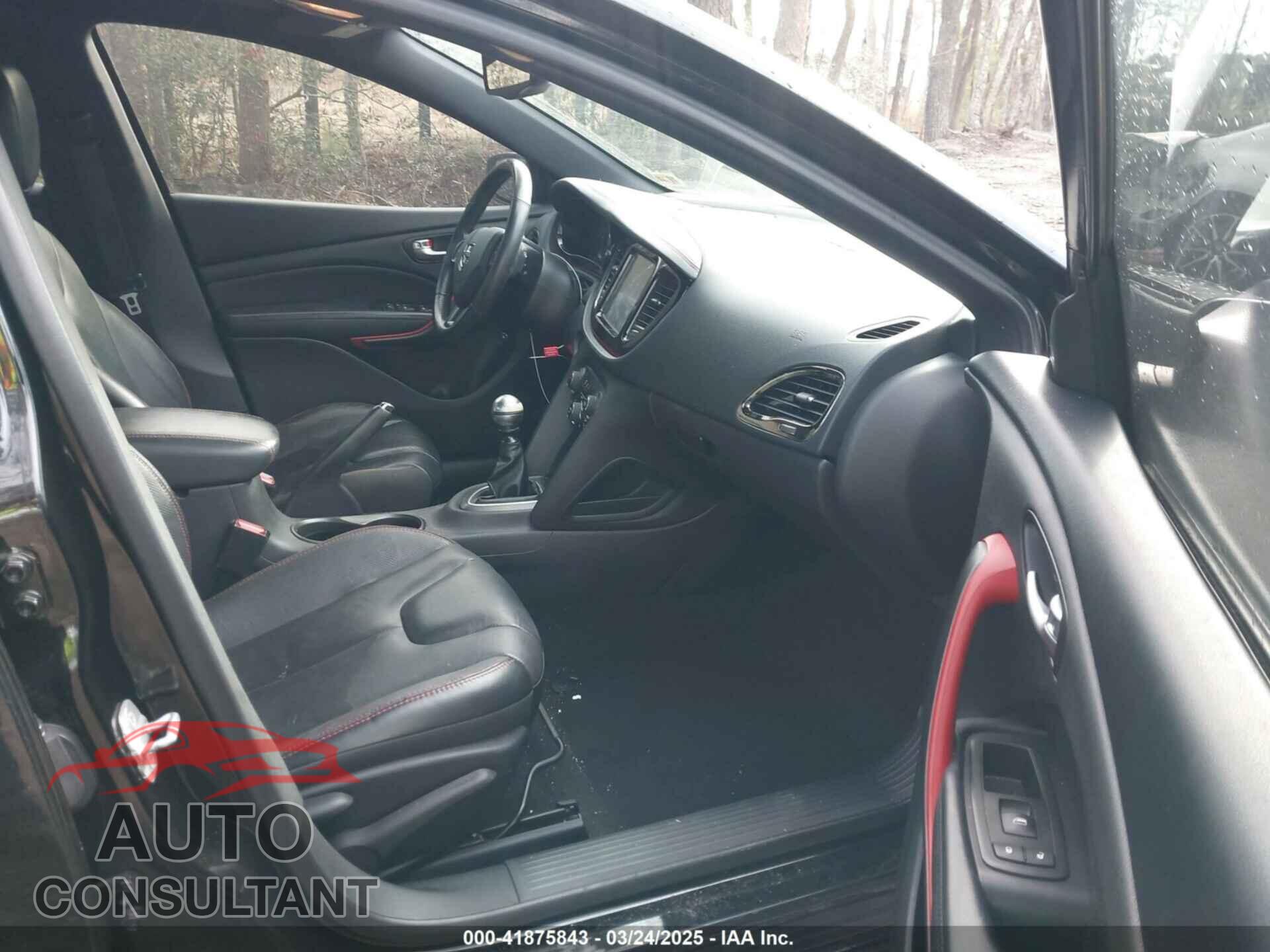 DODGE DART 2014 - 1C3CDFEB6ED824524