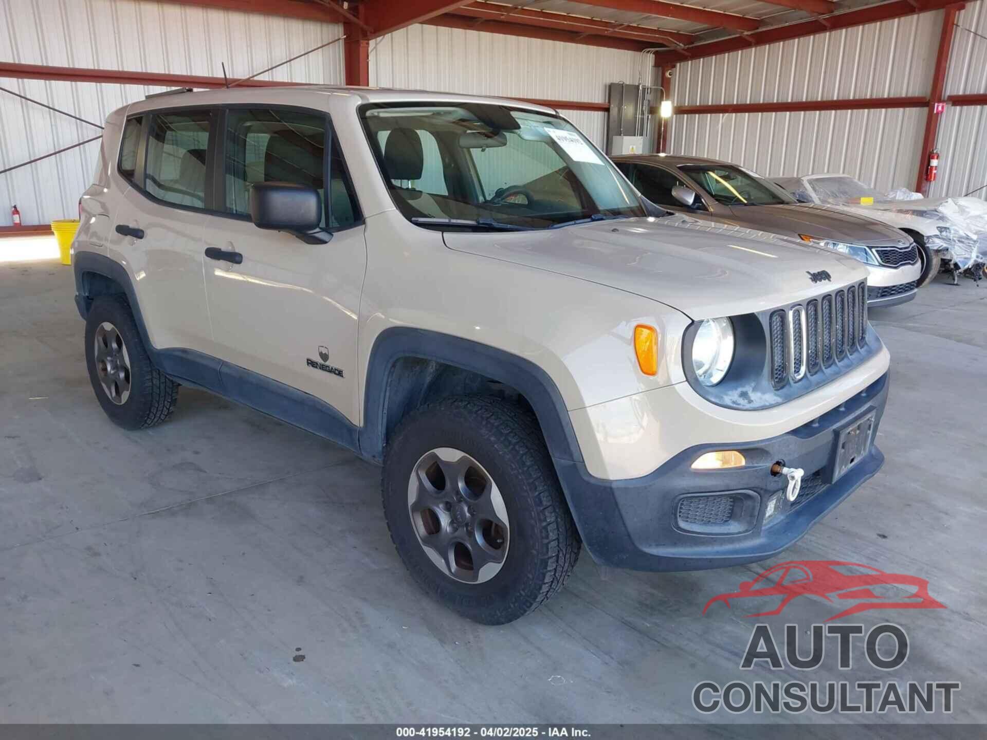 JEEP RENEGADE 2015 - ZACCJBATXFPC19551