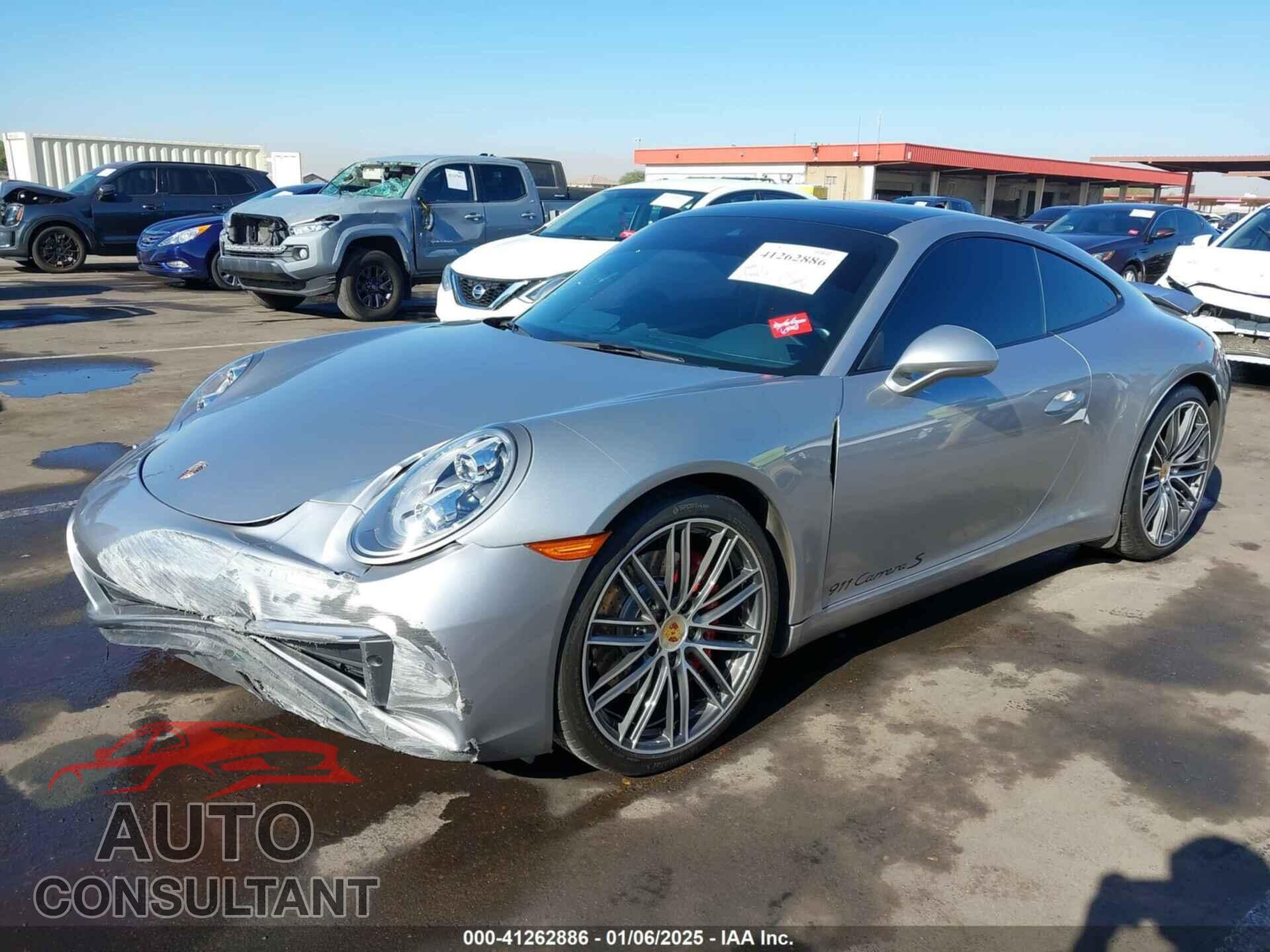 PORSCHE 911 2017 - WP0AB2A90HS124339