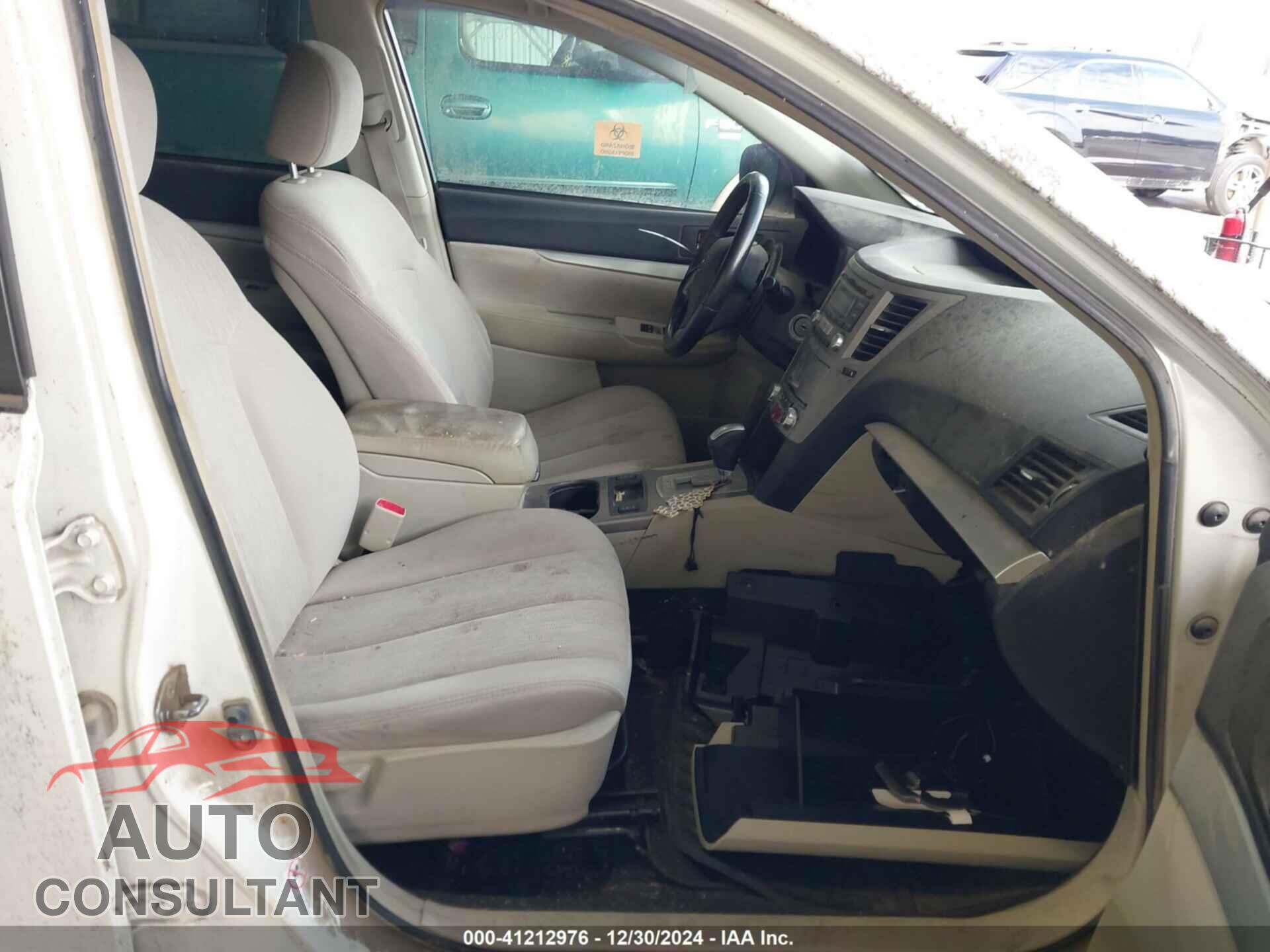 SUBARU OUTBACK 2013 - 4S4BRBCC7D3314017