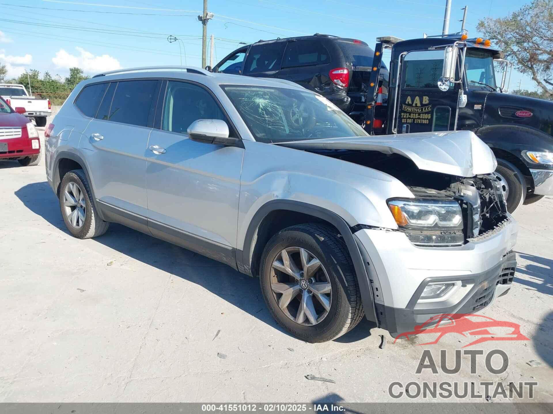 VOLKSWAGEN ATLAS 2018 - 1V2ER2CA3JC502480