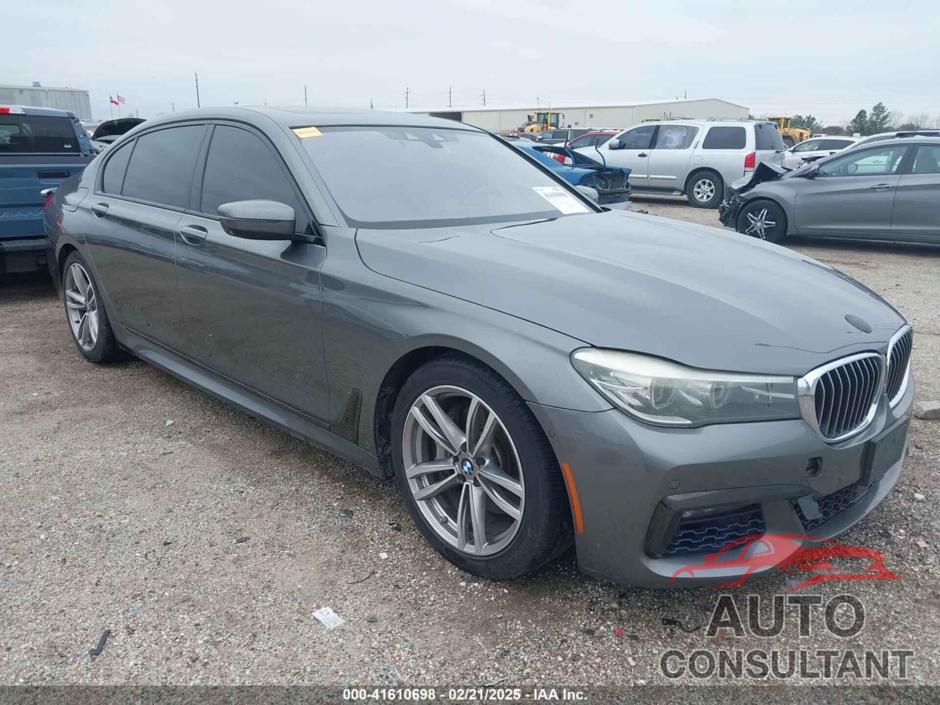 BMW 740I 2016 - WBA7E2C56GG546920