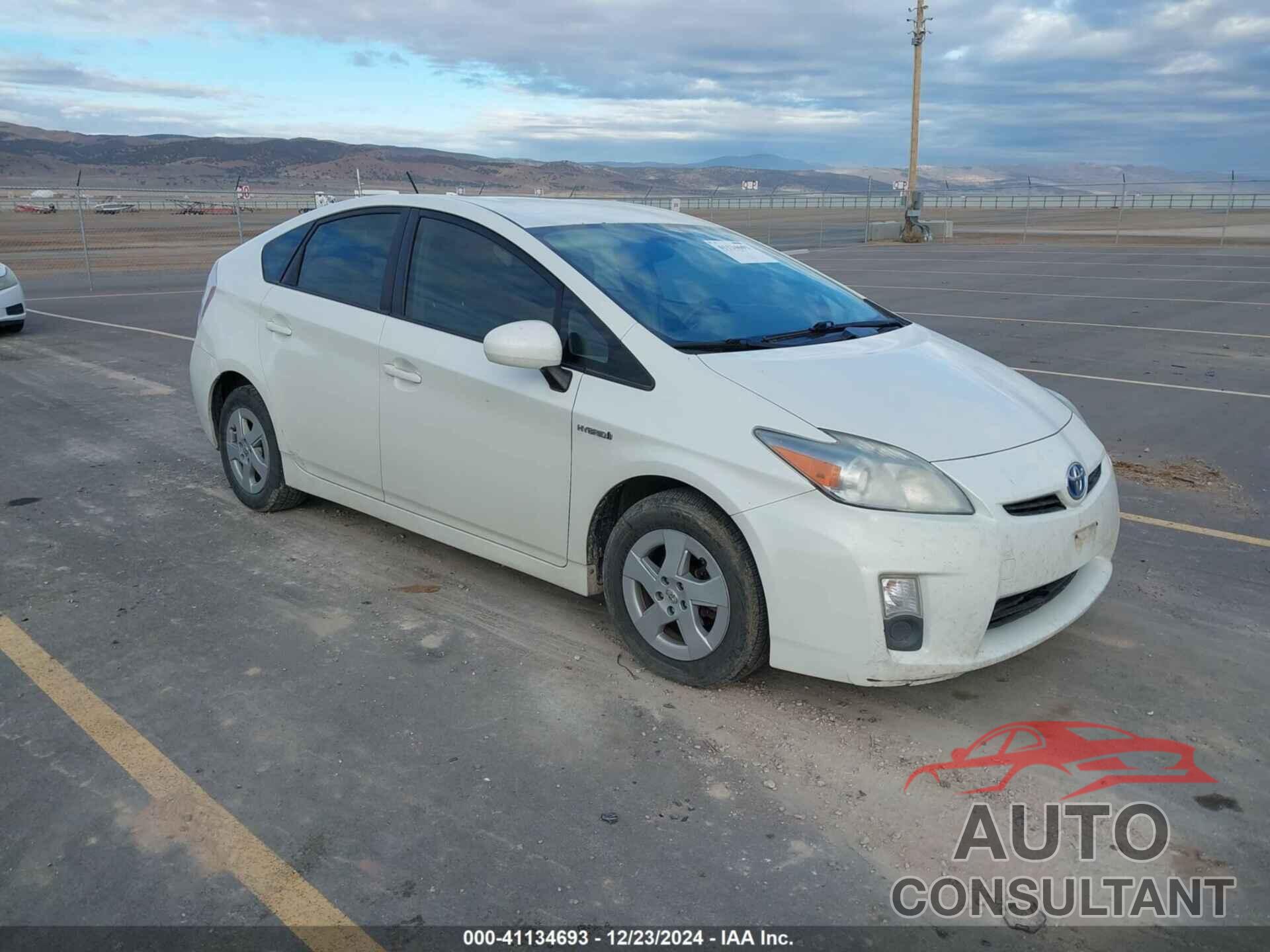 TOYOTA PRIUS 2011 - JTDKN3DU0B1376137