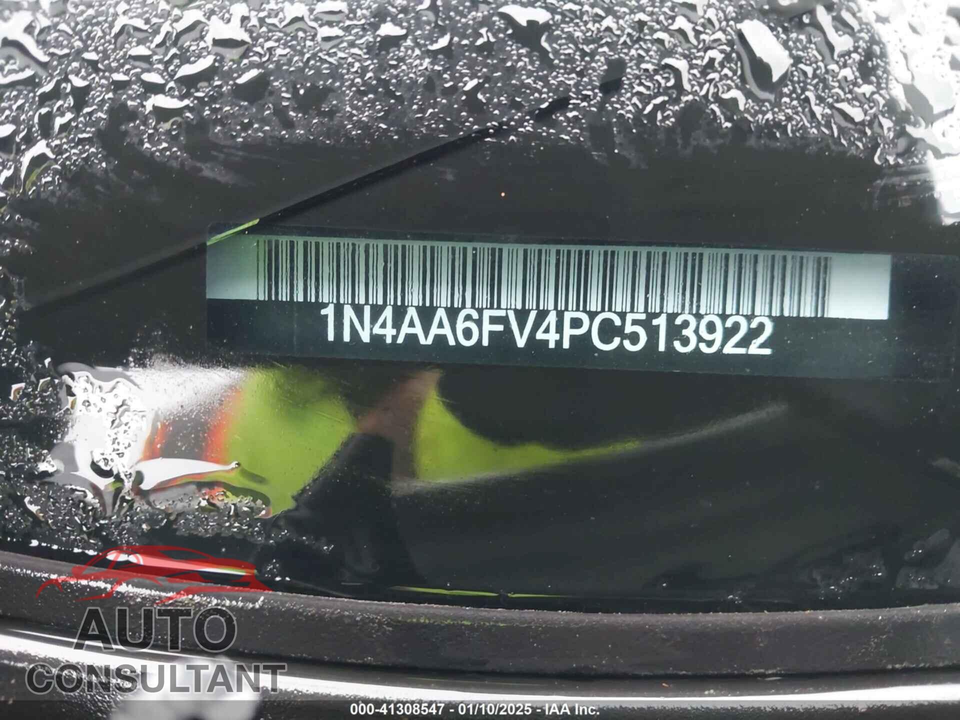 NISSAN MAXIMA 2023 - 1N4AA6FV4PC513922