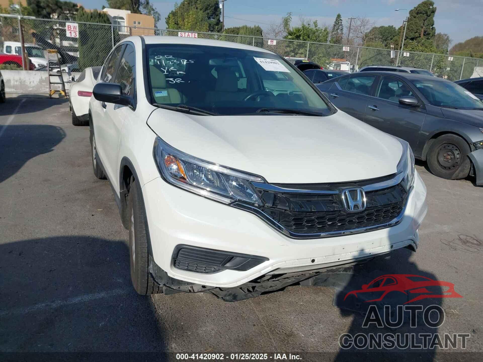 HONDA CR-V 2016 - 5J6RM3H34GL027426