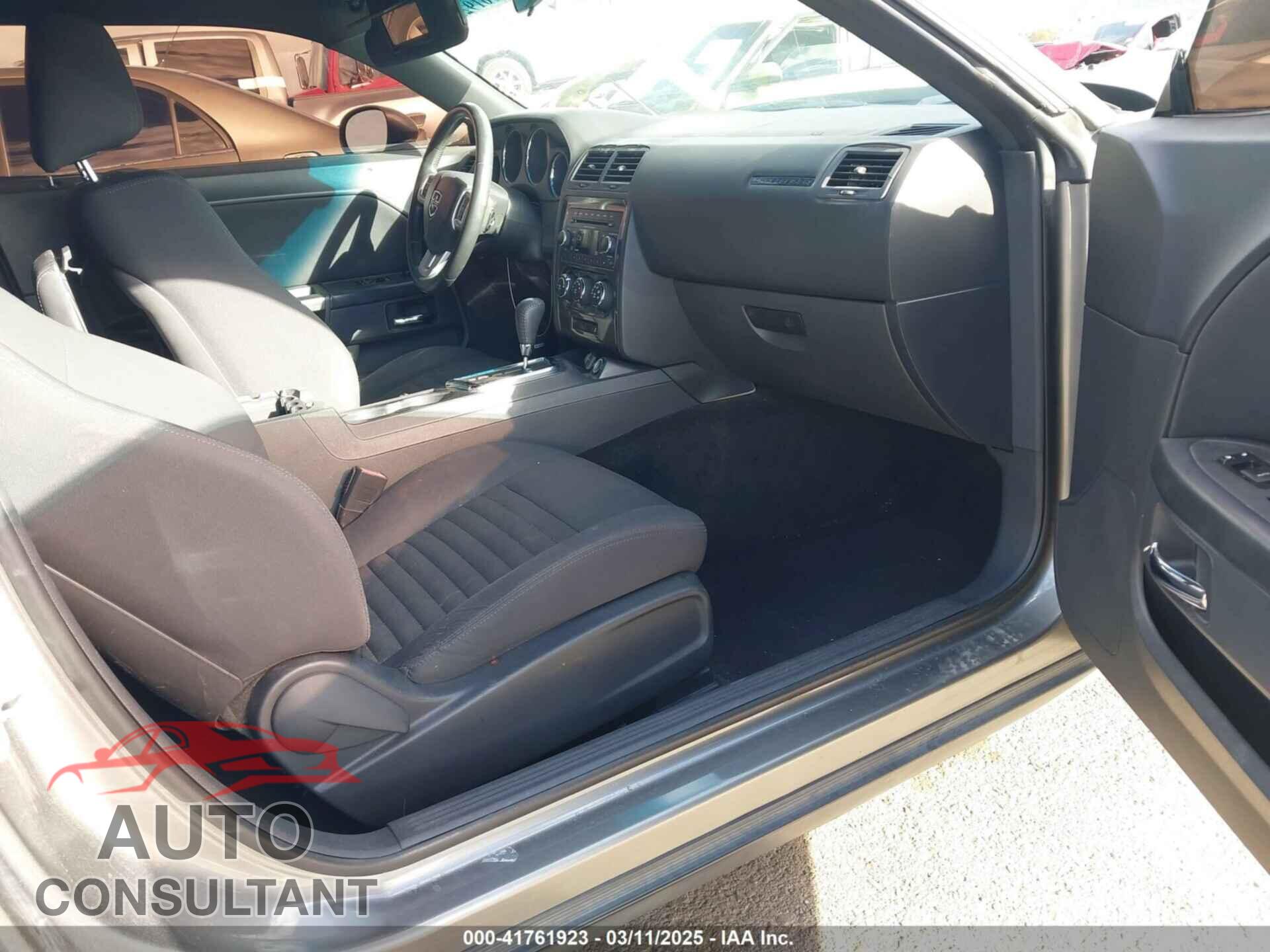 DODGE CHALLENGER 2012 - 2C3CDYAGXCH214316