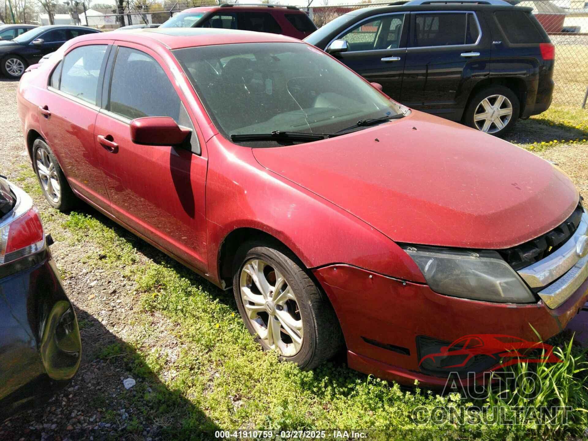FORD FUSION 2012 - 3FAHP0HAXCR415073