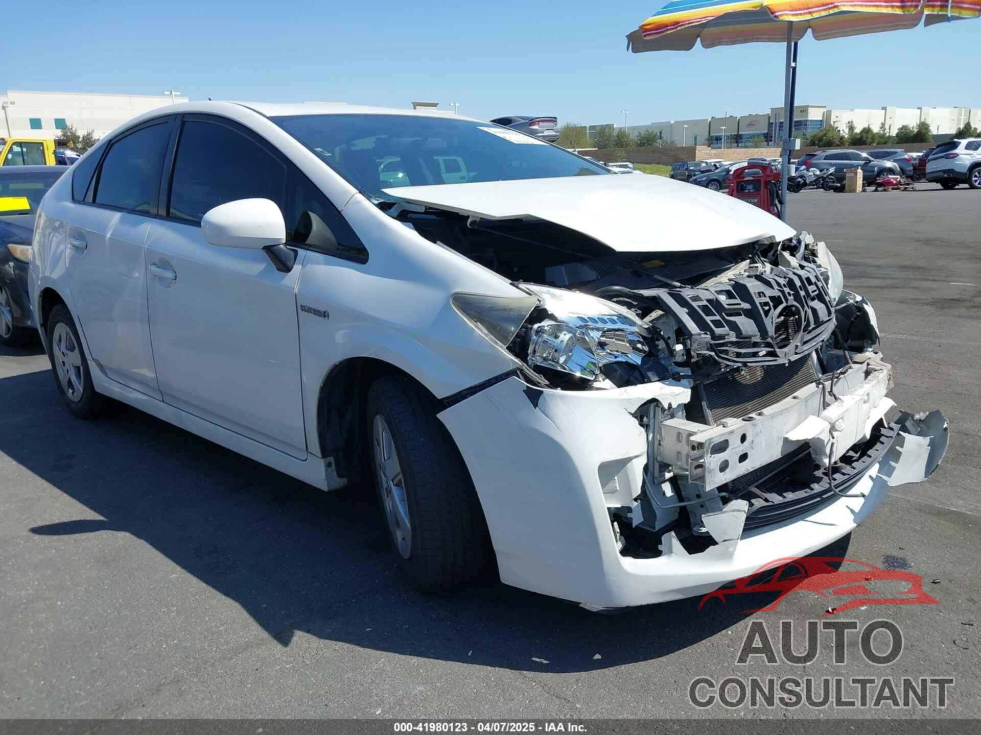TOYOTA PRIUS 2010 - JTDKN3DU4A0085046