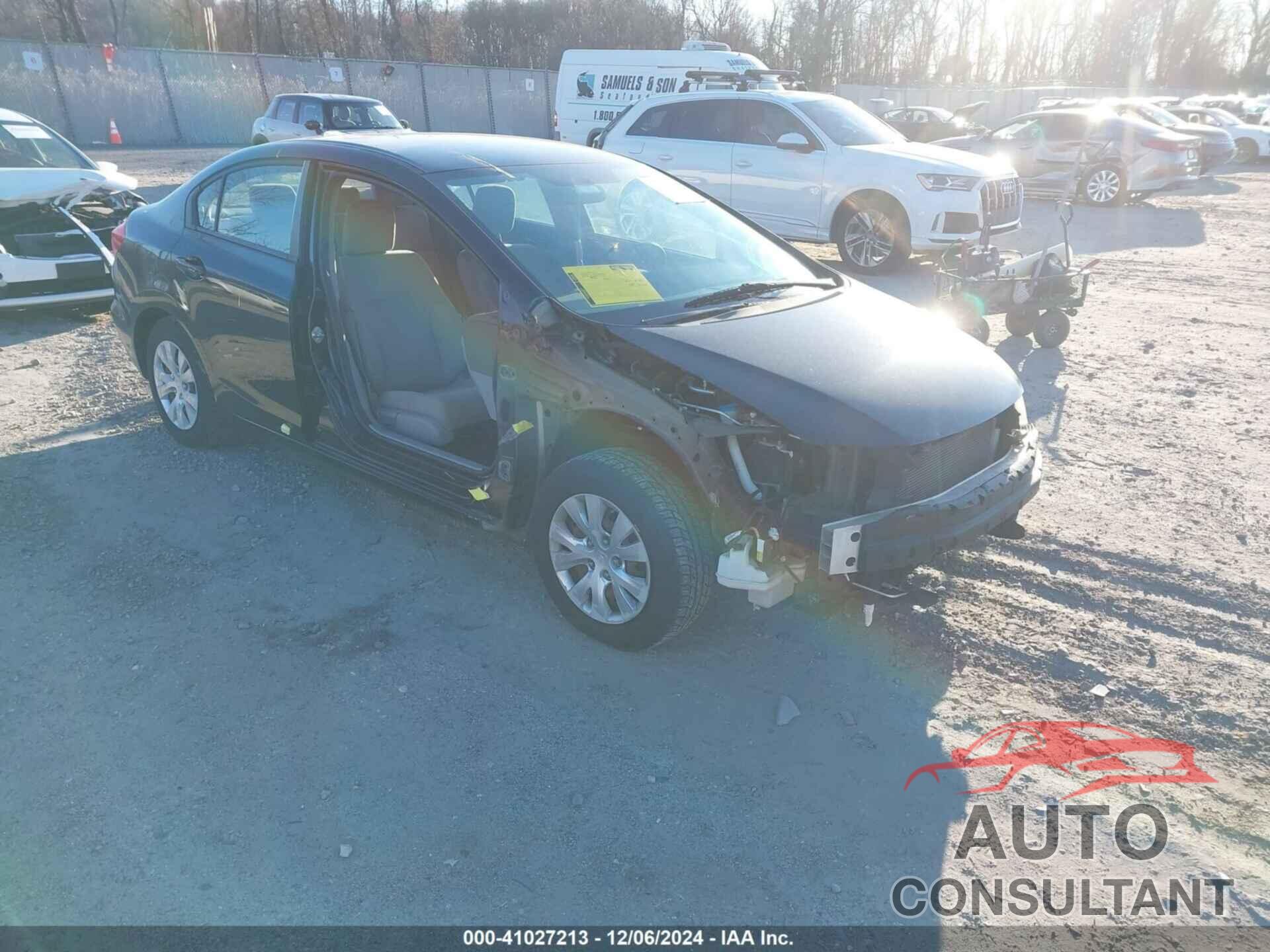 HONDA CIVIC 2012 - 19XFB2F54CE382967