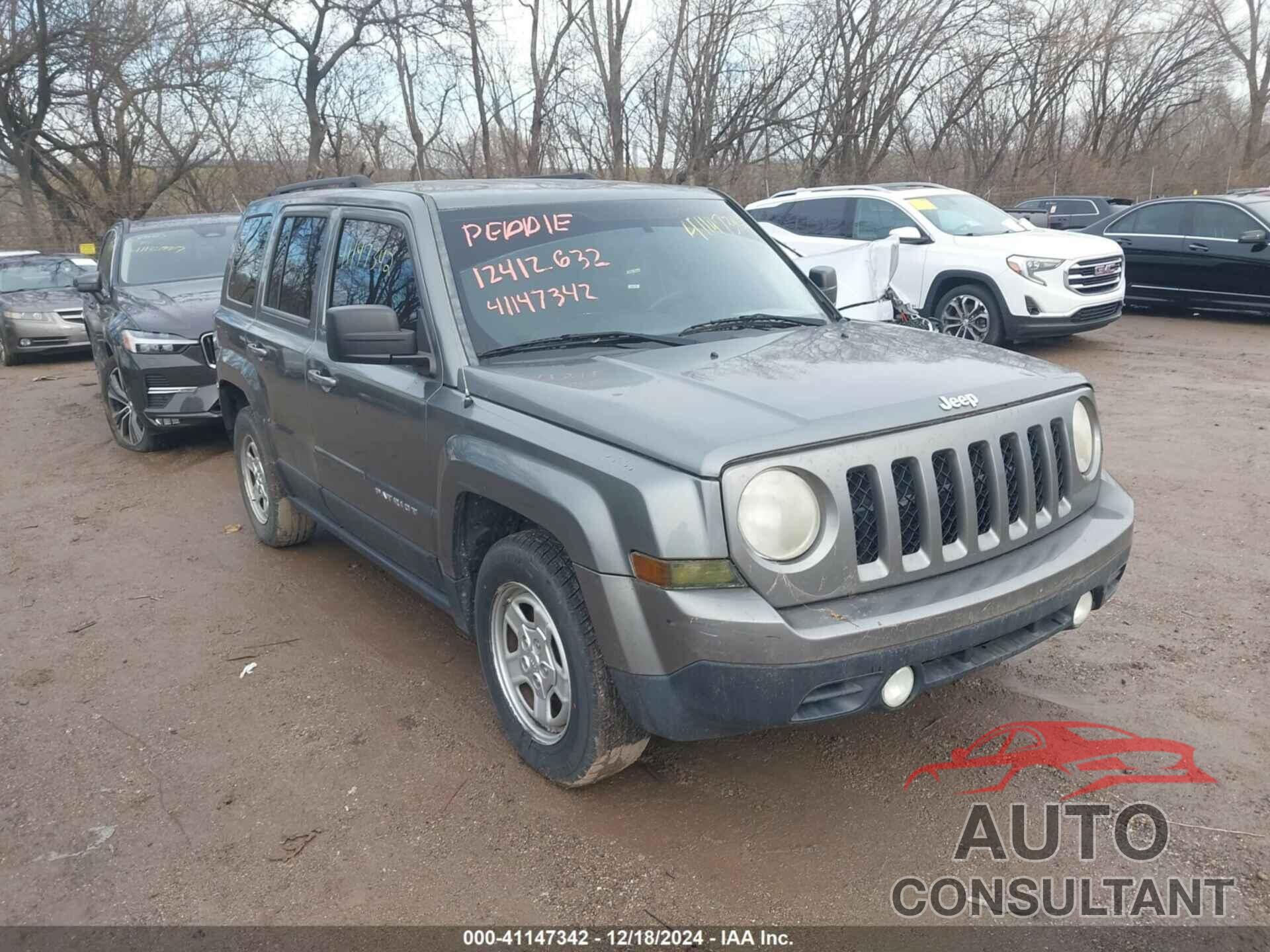 JEEP PATRIOT 2012 - 1C4NJPBB0CD660594