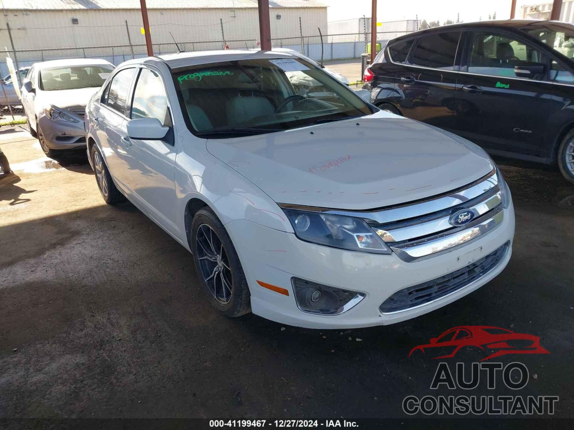 FORD FUSION 2010 - 3FAHP0JA8AR429657