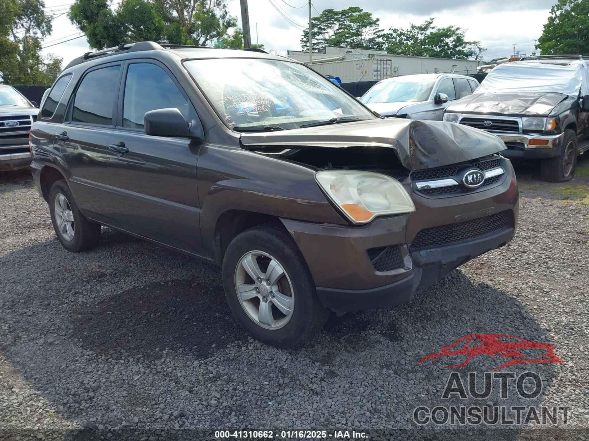 KIA SPORTAGE 2009 - KNDJF724X97591406