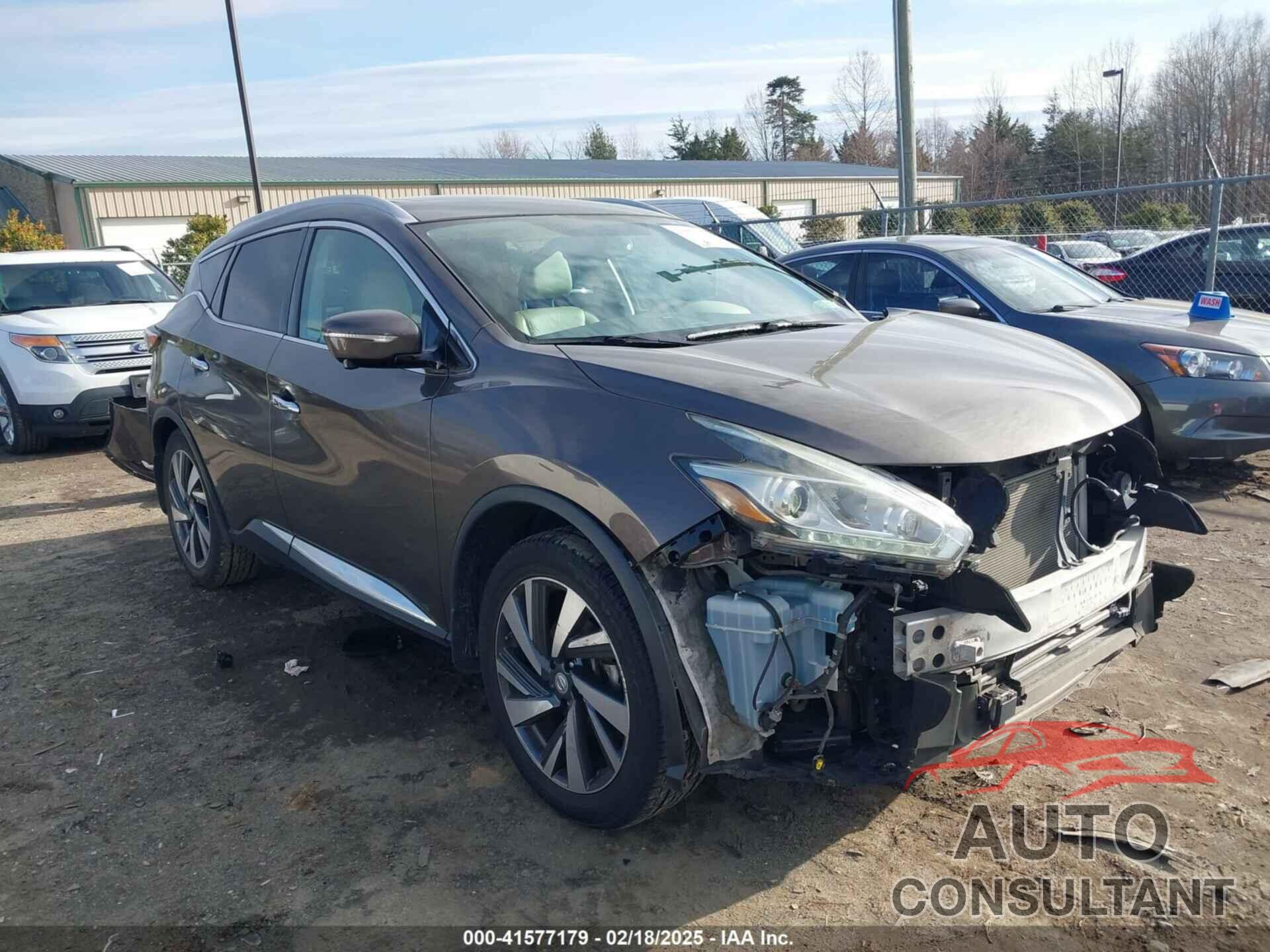 NISSAN MURANO 2015 - 5N1AZ2MHXFN249760