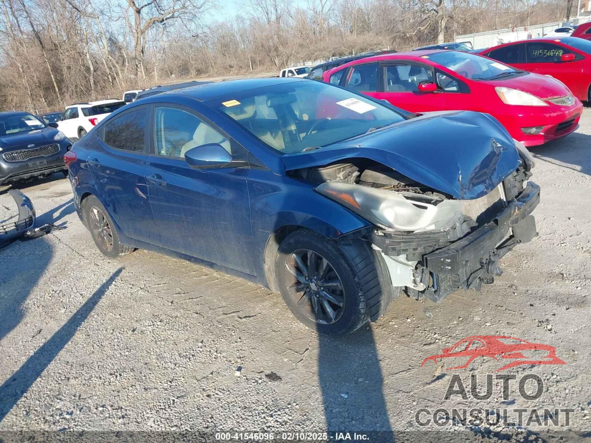HYUNDAI ELANTRA 2014 - KMHDH4AE7EU083868