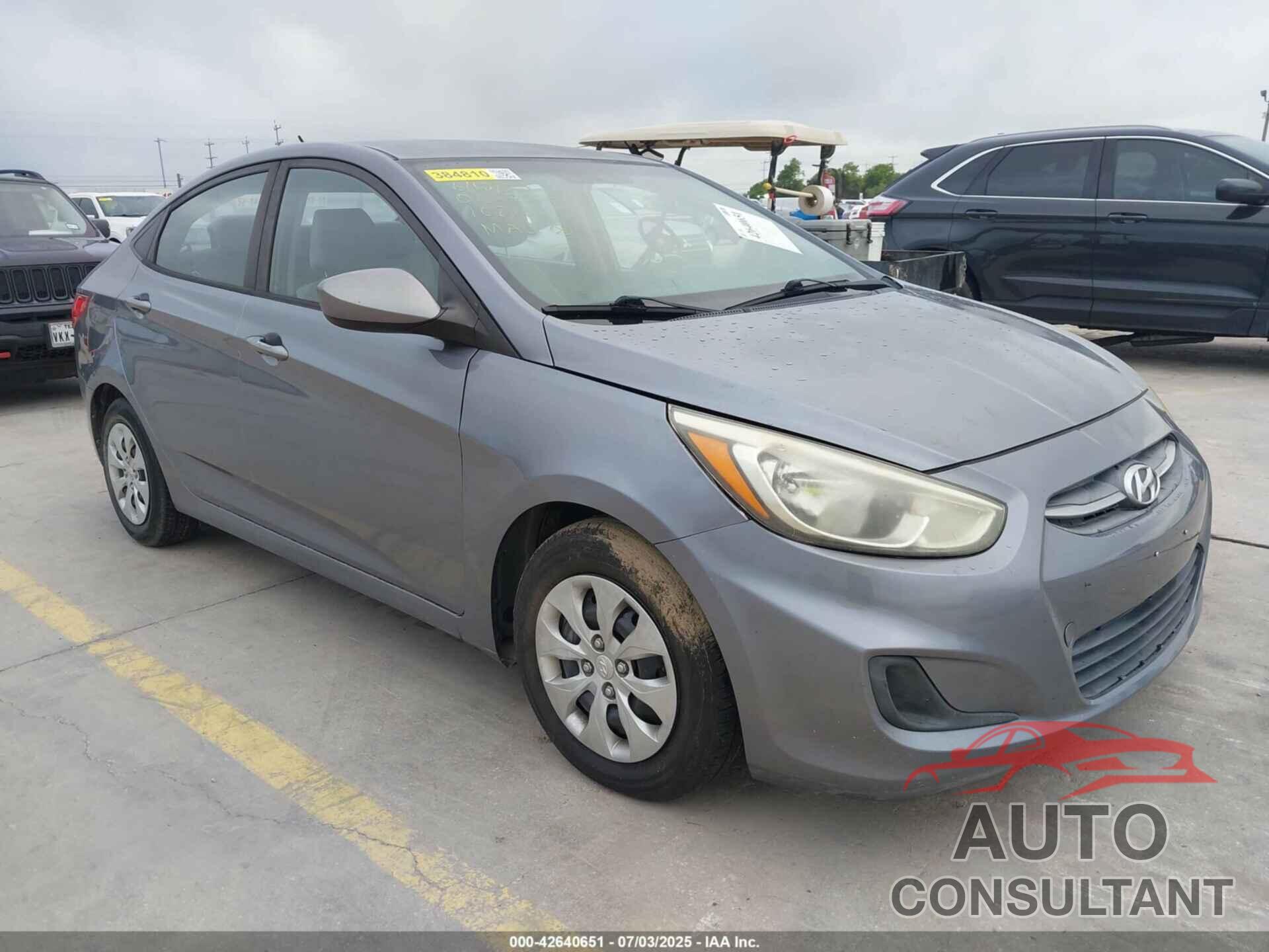 HYUNDAI ACCENT 2016 - KMHCT4AE8GU108161