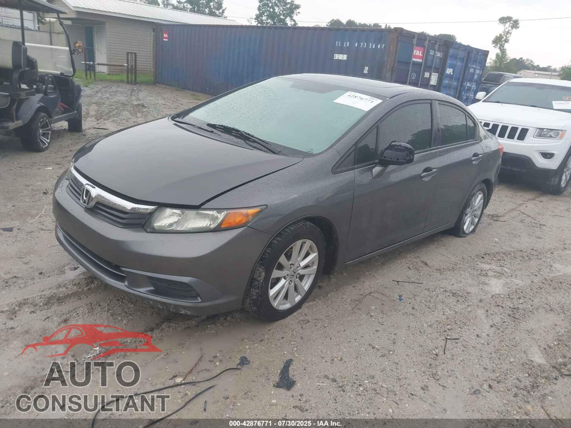 HONDA CIVIC 2012 - 2HGFB2F88CH505914