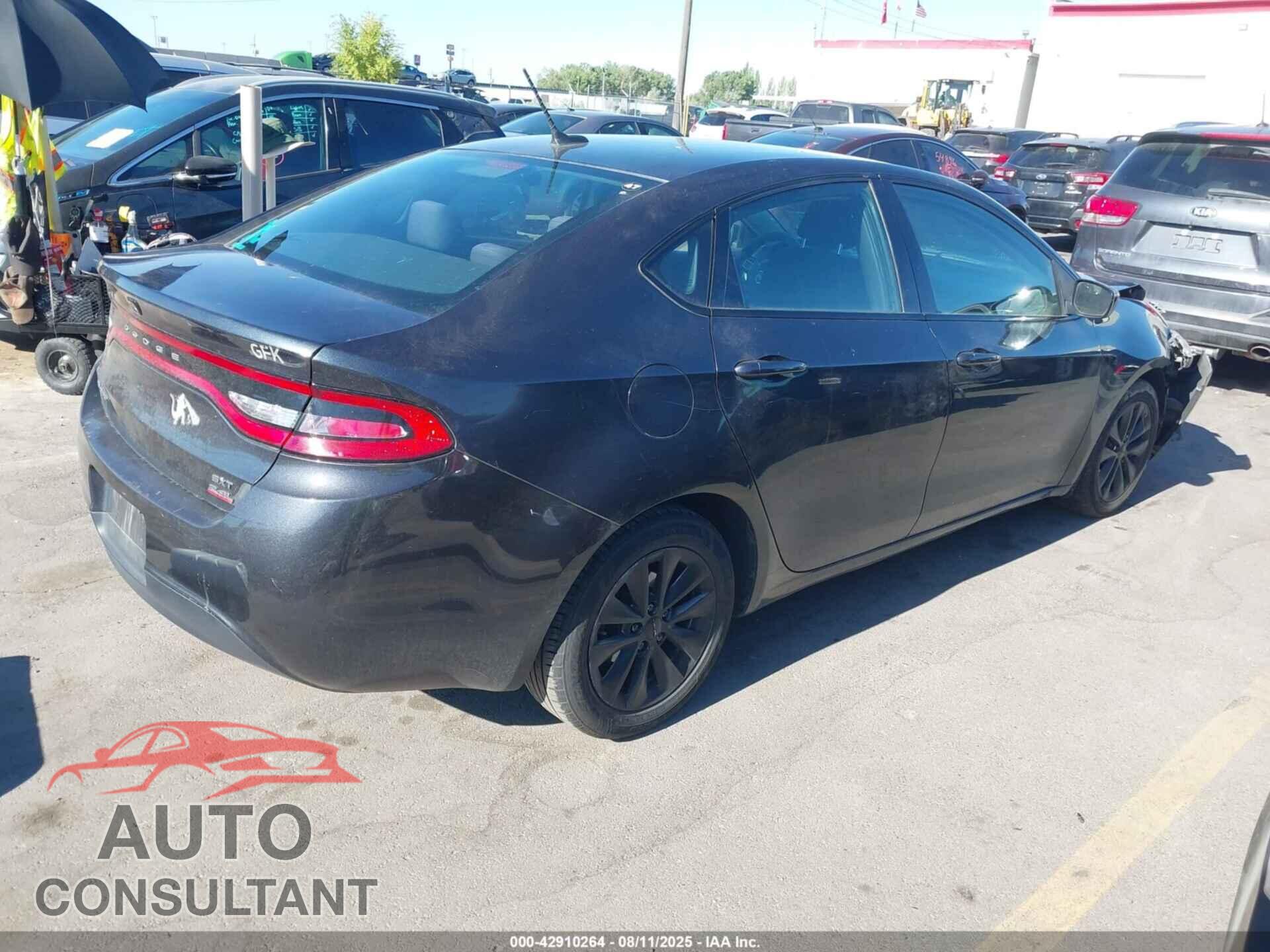 DODGE DART 2014 - 1C3CDFBB3ED908109