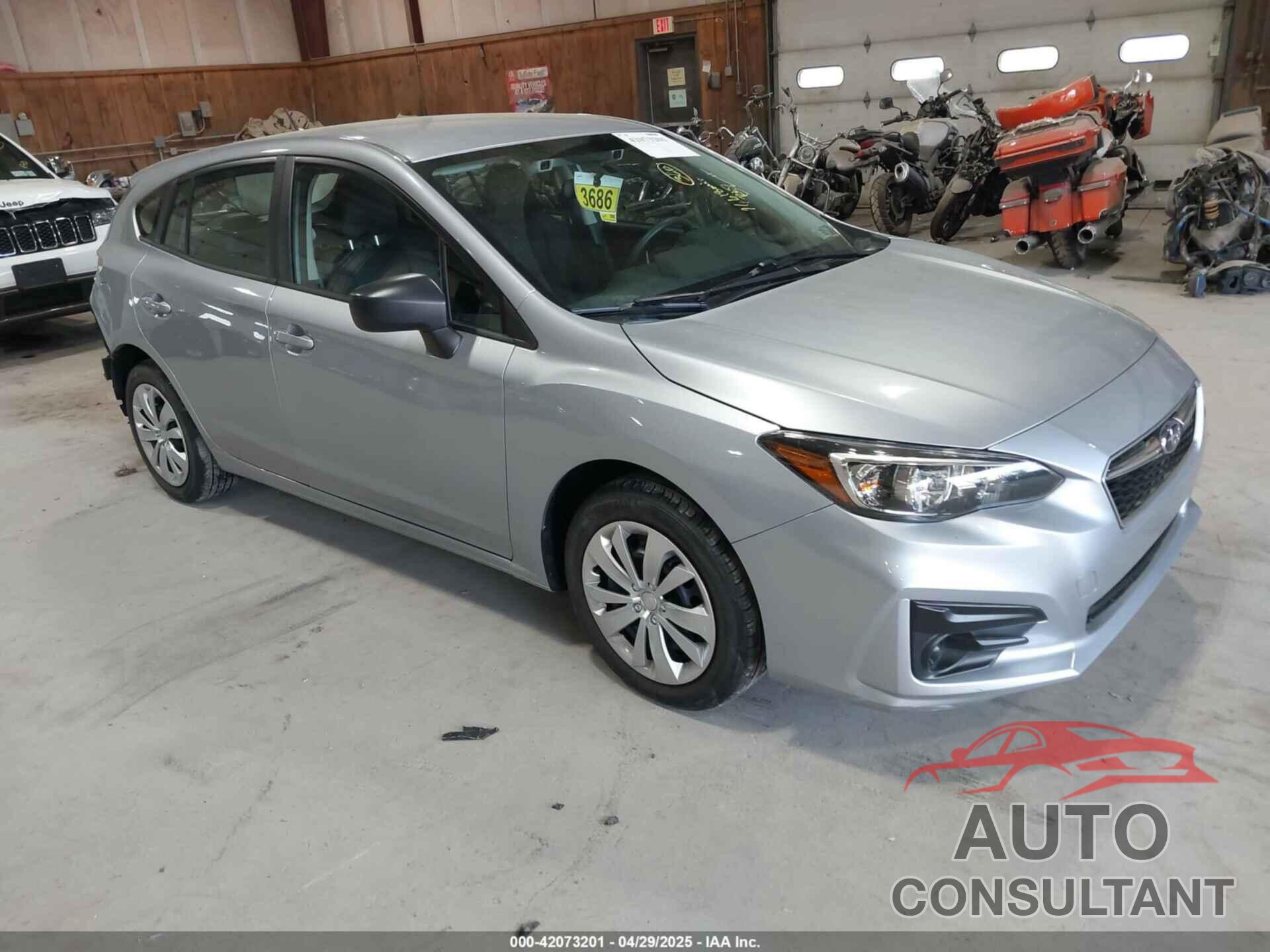 SUBARU IMPREZA 2019 - 4S3GTAB61K3737447