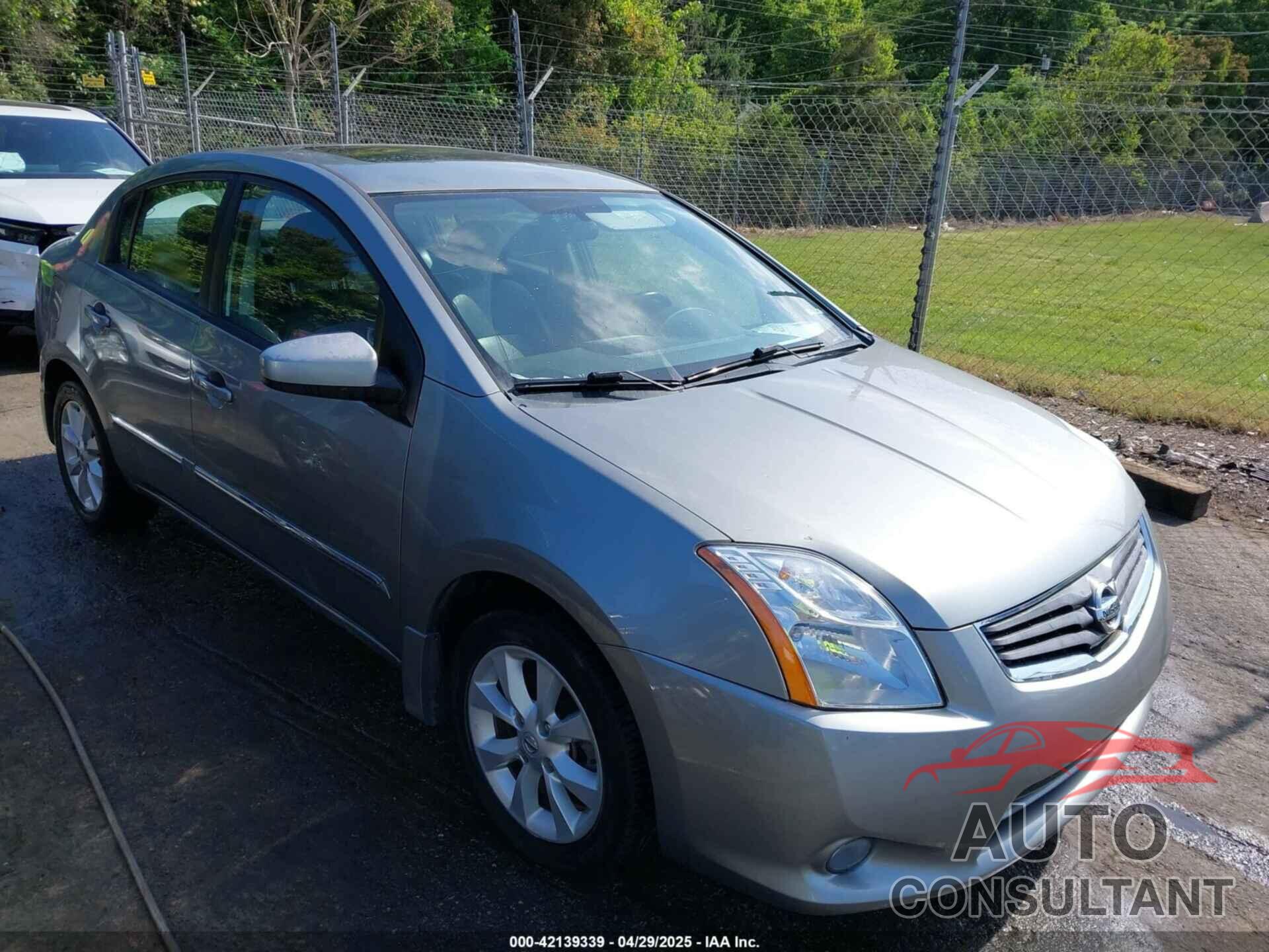 NISSAN SENTRA 2012 - 3N1AB6AP2CL672813