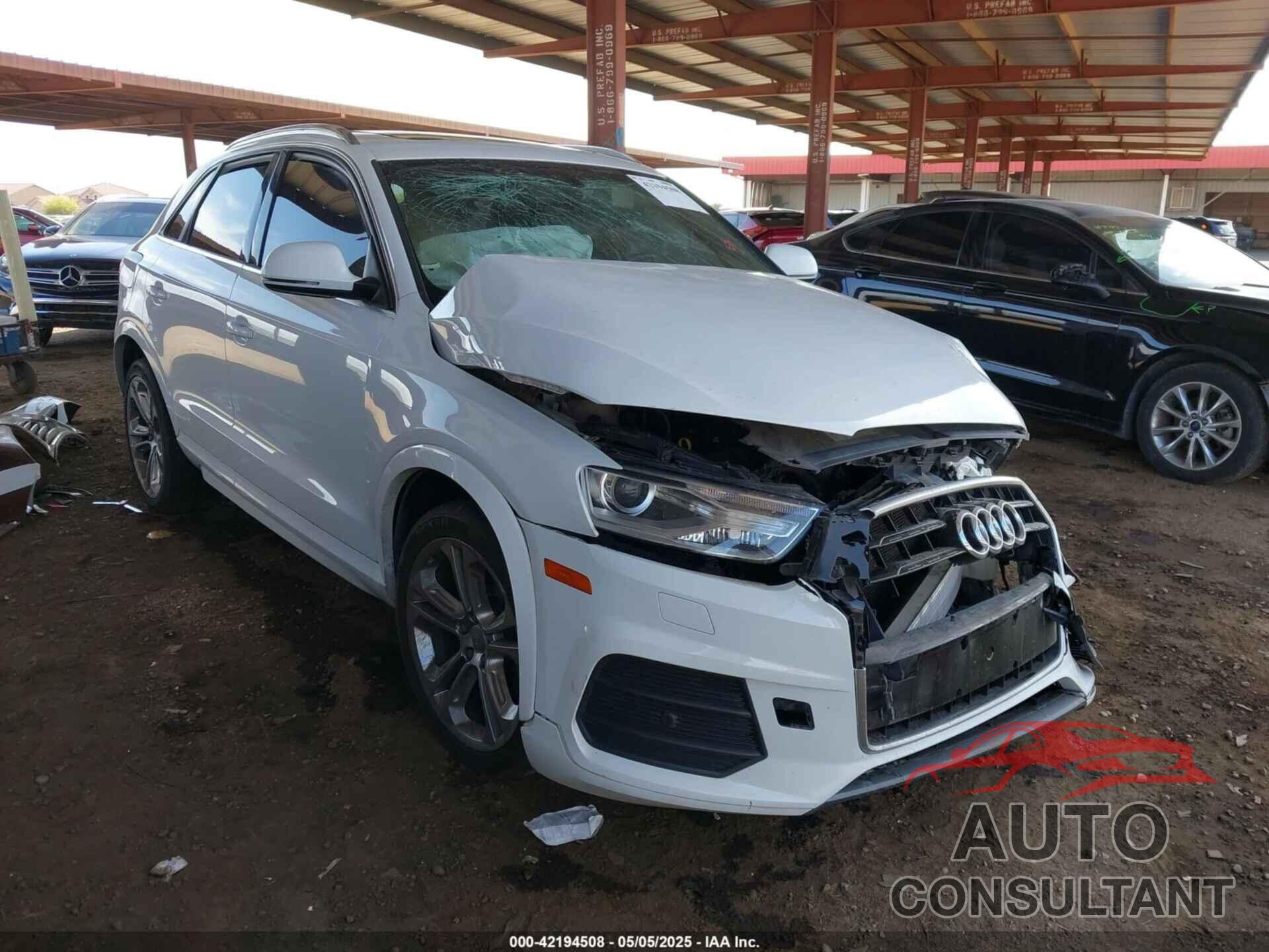 AUDI Q3 2017 - WA1HCCFS5HR010951