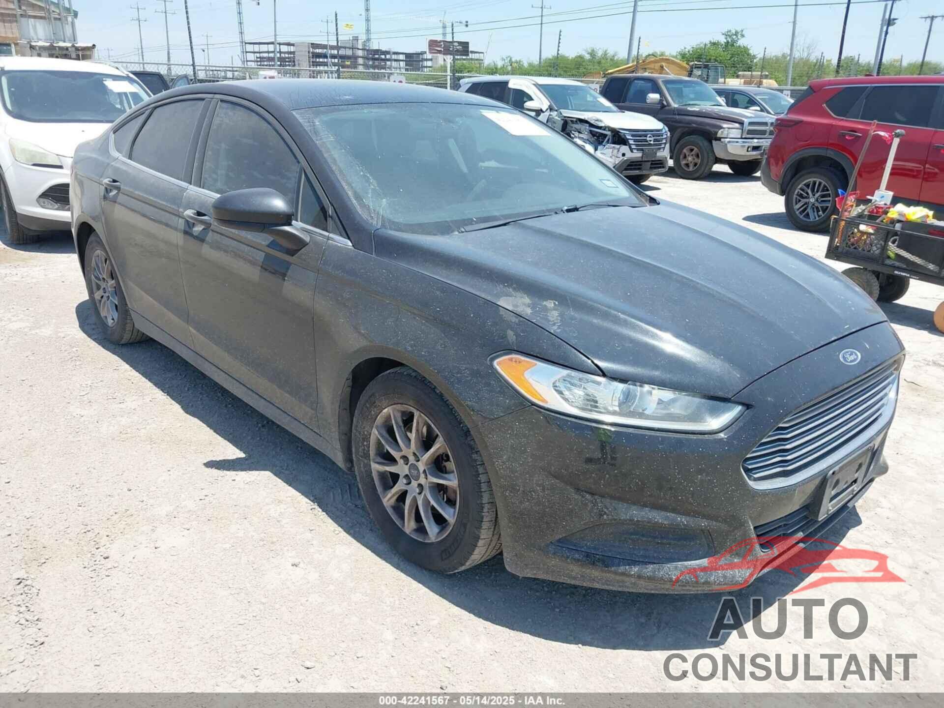FORD FUSION 2015 - 1FA6P0G77F5106634