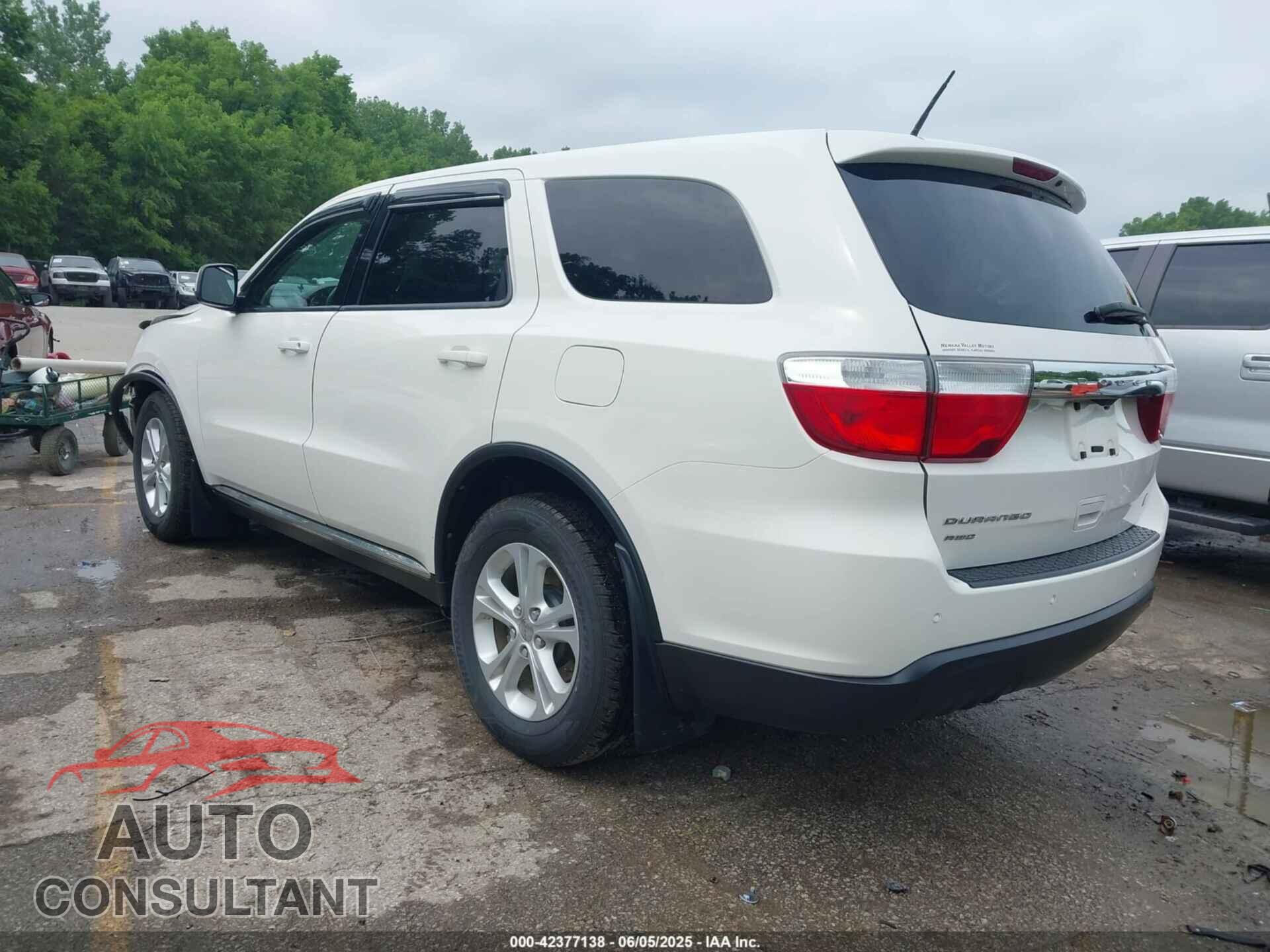 DODGE DURANGO 2012 - 1C4RDJAG8CC336267