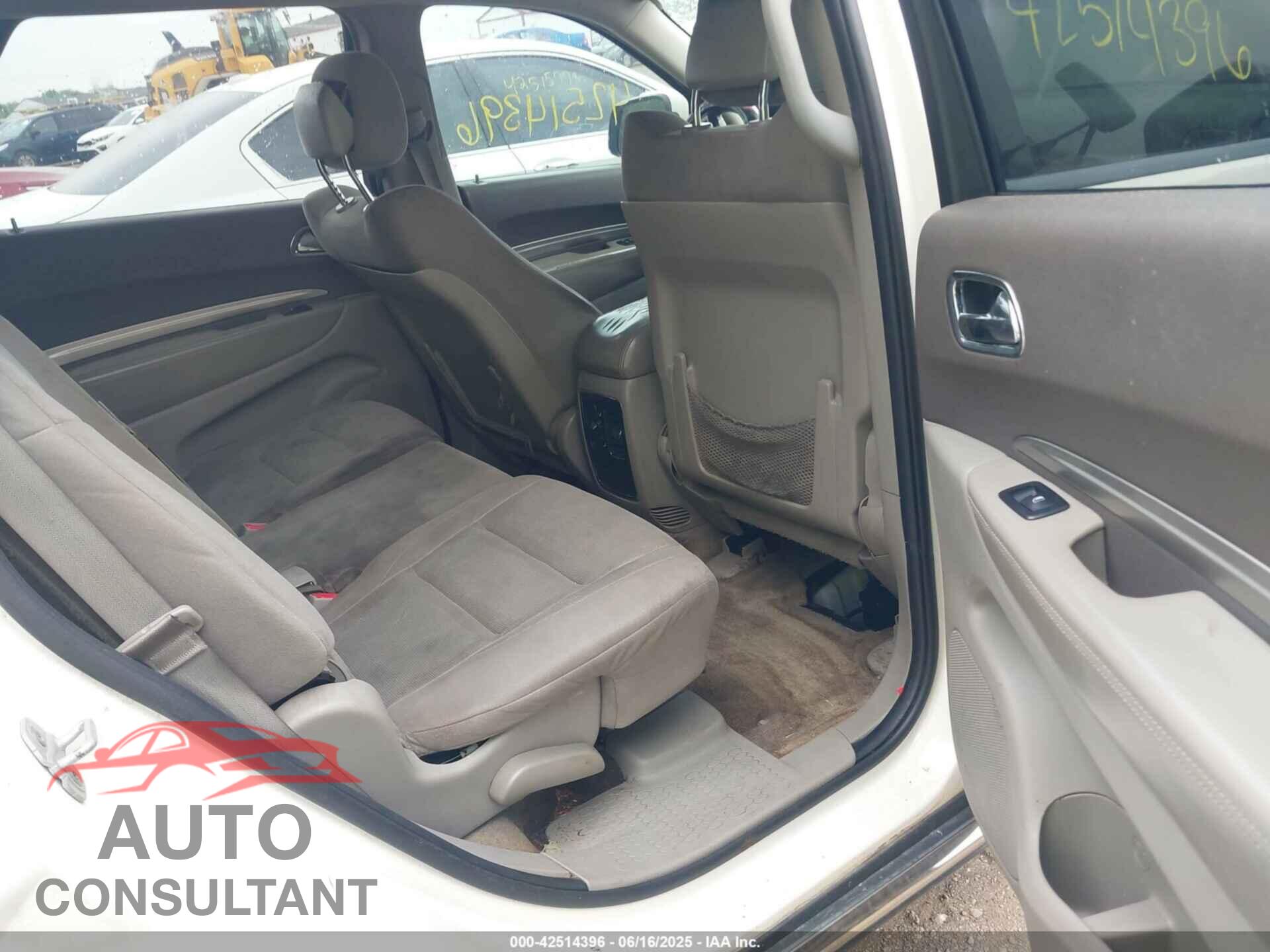 DODGE DURANGO 2012 - 1C4RDHAG6CC146623