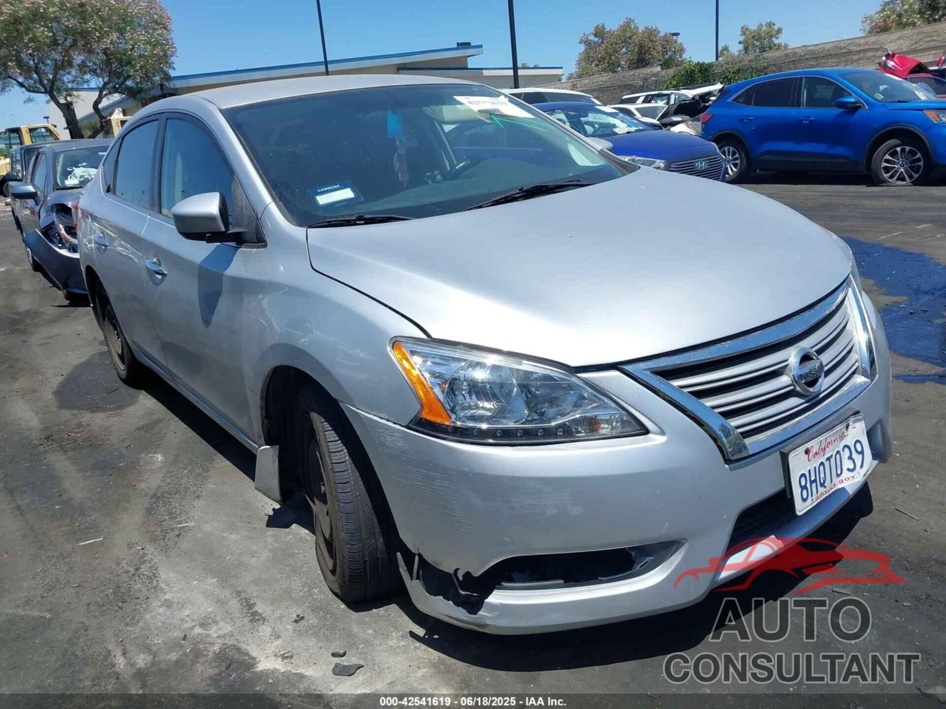 NISSAN SENTRA 2015 - 3N1AB7AP8FY290119