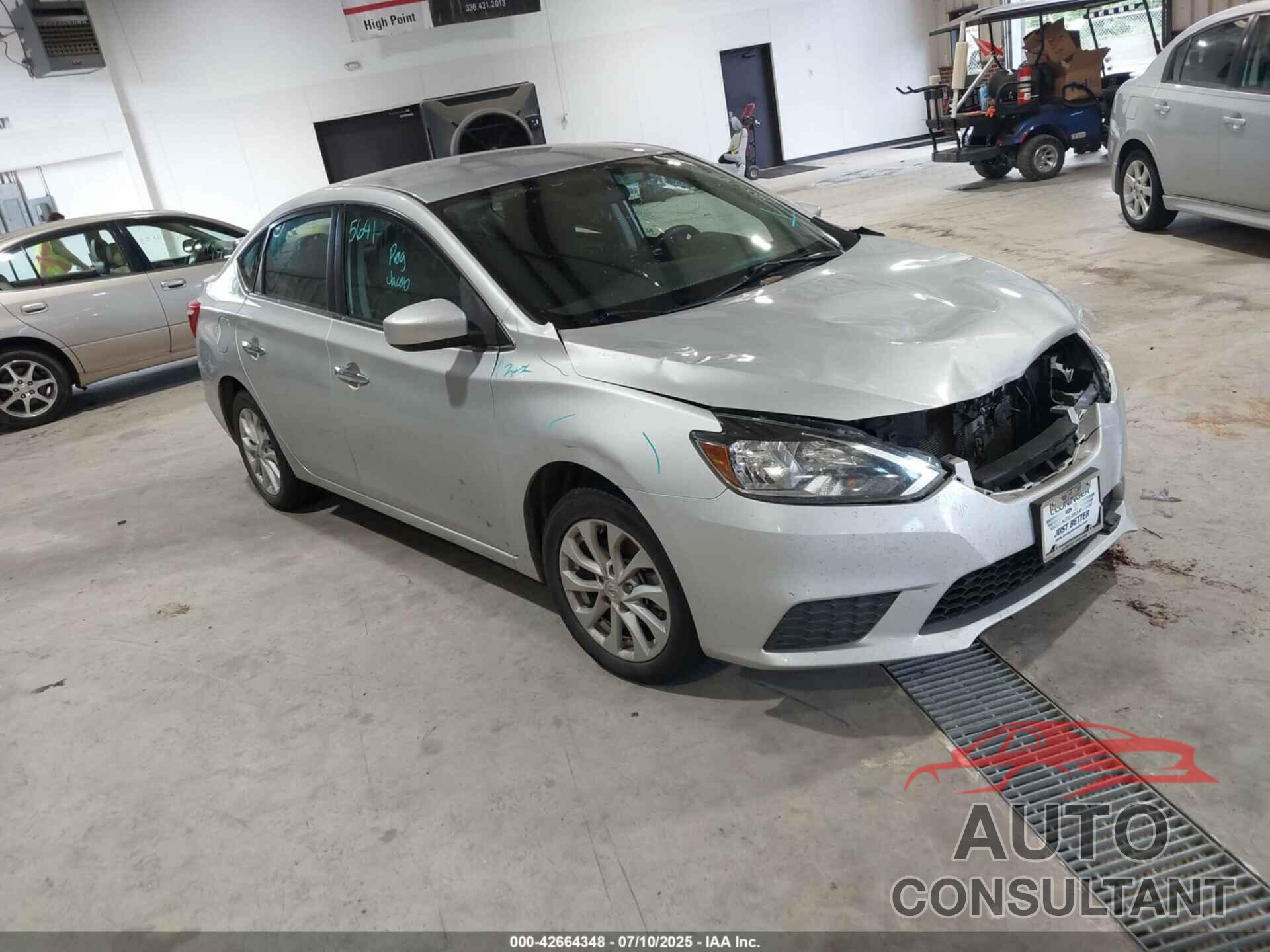 NISSAN SENTRA 2019 - 3N1AB7AP3KY457724