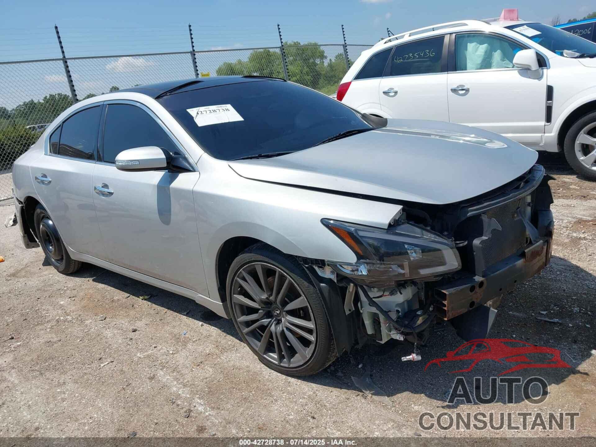 NISSAN MAXIMA 2014 - 1N4AA5AP5EC910247