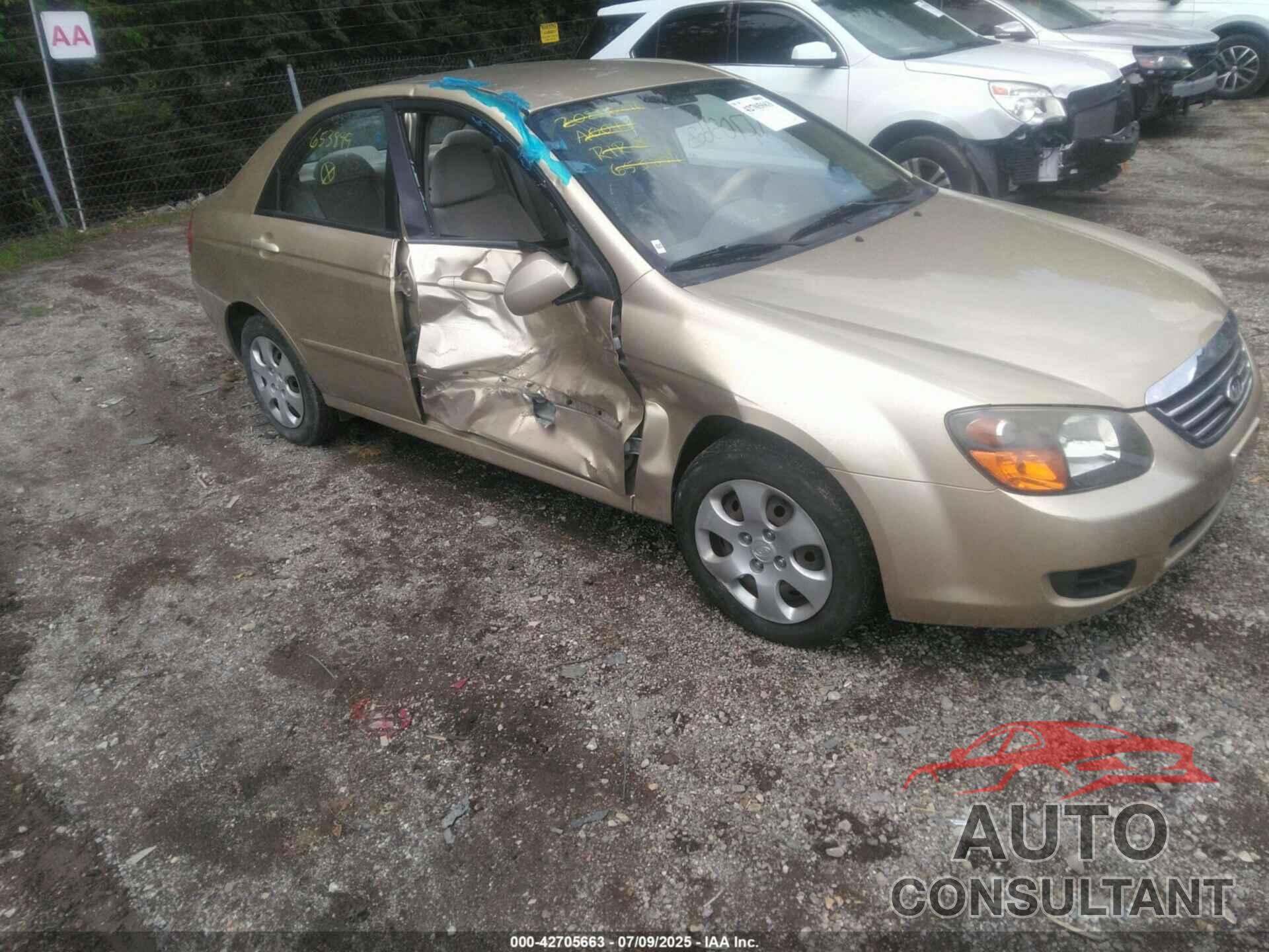 KIA SPECTRA 2009 - KNAFE221595653899