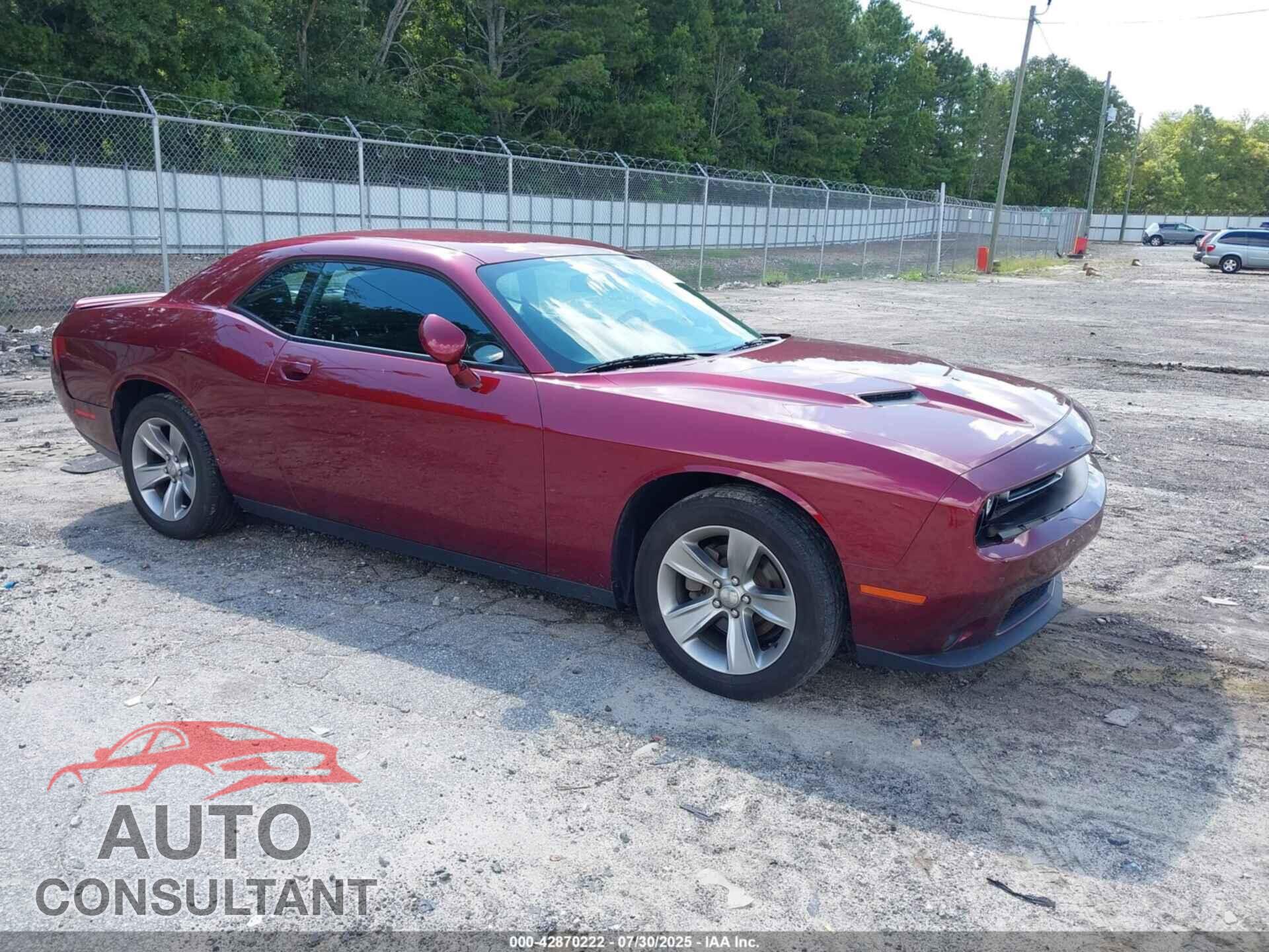 DODGE CHALLENGER 2019 - 2C3CDZAG5KH747310