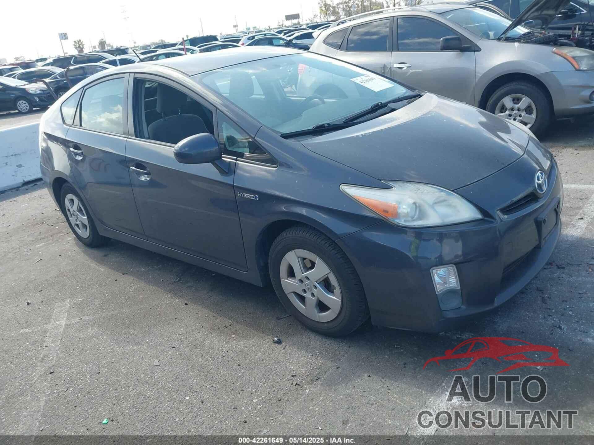TOYOTA PRIUS 2011 - JTDKN3DU2B0279835